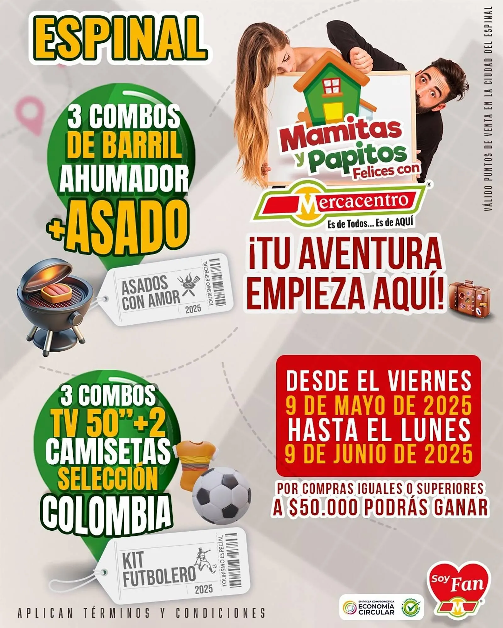 Catalogo de Catálogo MercaCentro 10 de mayo al 9 de junio 2025 - Pag 1