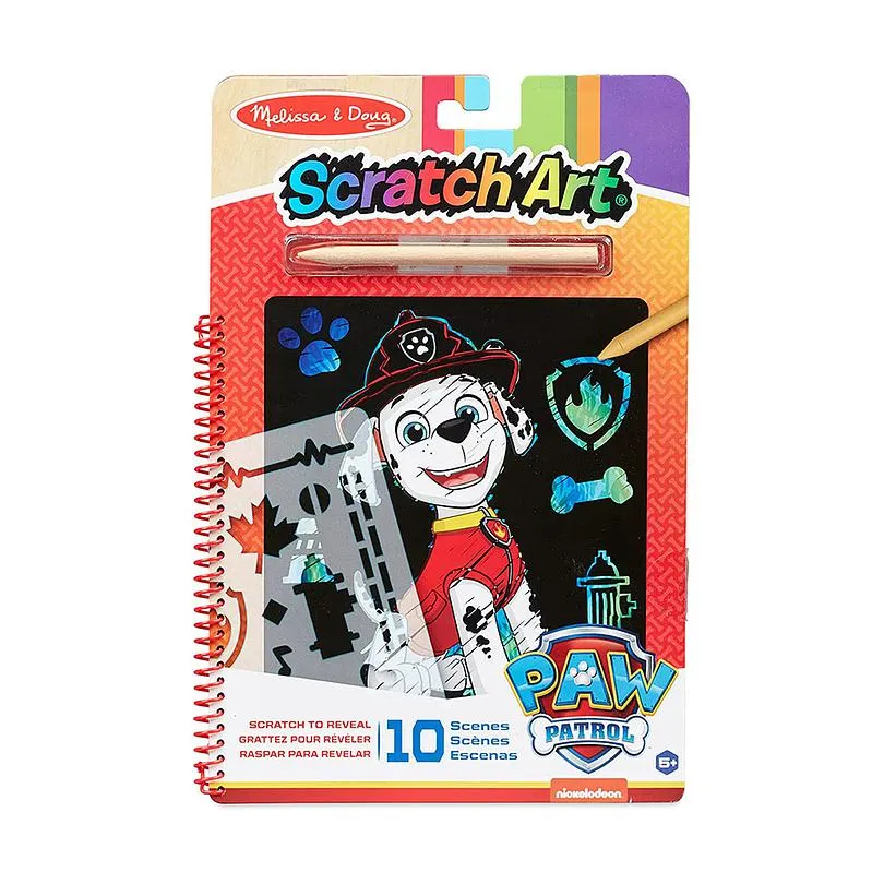 Melissa & Doug Libro De Actividades Raspa Para Revelar - Marshall