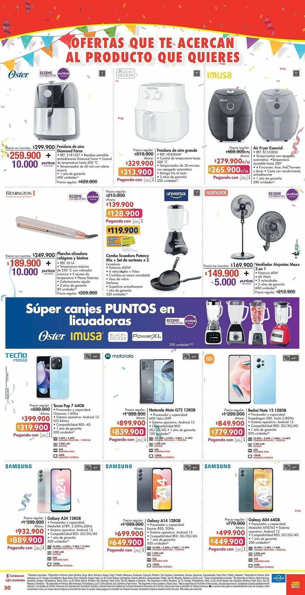 Catalogo de Catálogo Metro 14 de septiembre al 2 de octubre 2023 - Pag 30