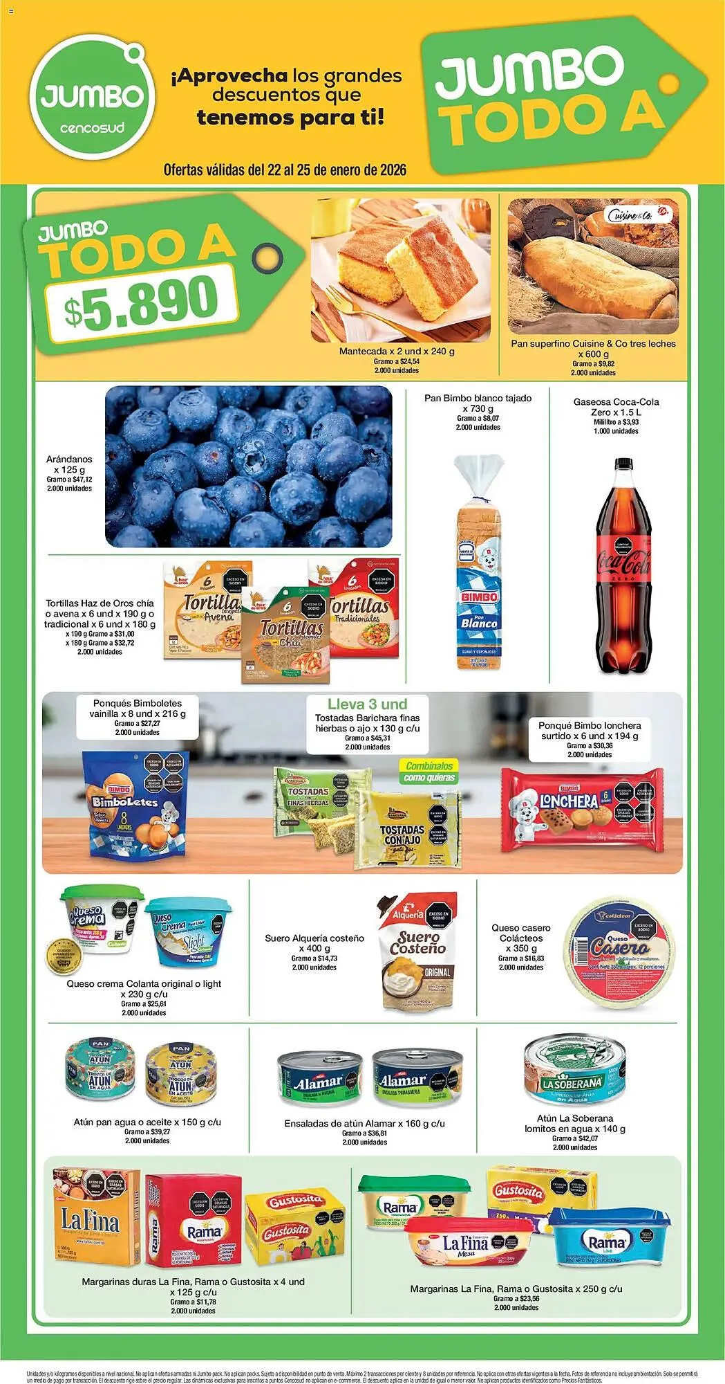 Catalogo de Catálogo Jumbo 22 de enero al 25 de enero 2026 - Pag 1