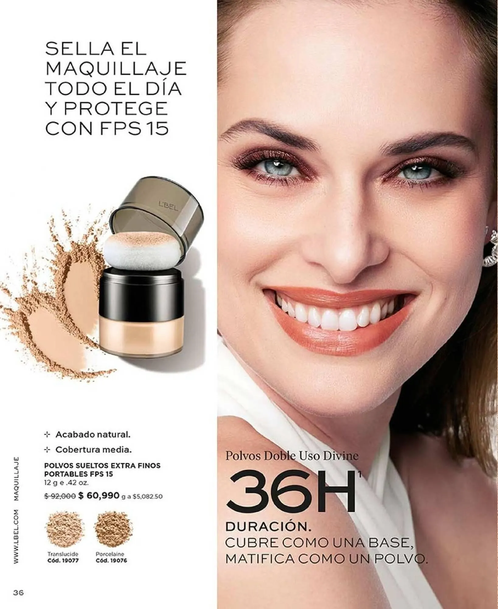 Catalogo de Catálogo L'bel 13 de octubre al 13 de noviembre 2025 - Pag 36