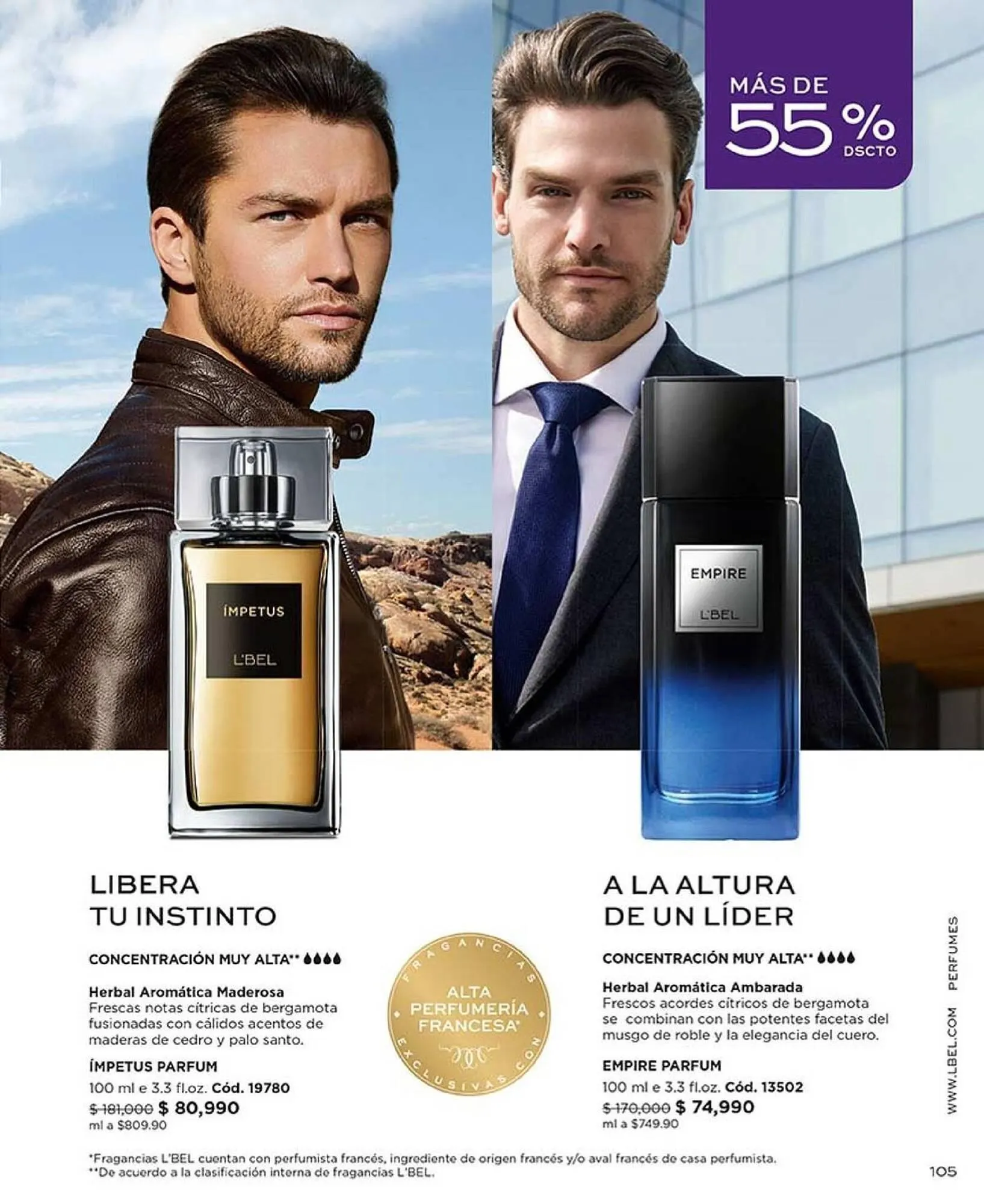 Catalogo de Catálogo L'bel 12 de febrero al 31 de marzo 2025 - Pag 105