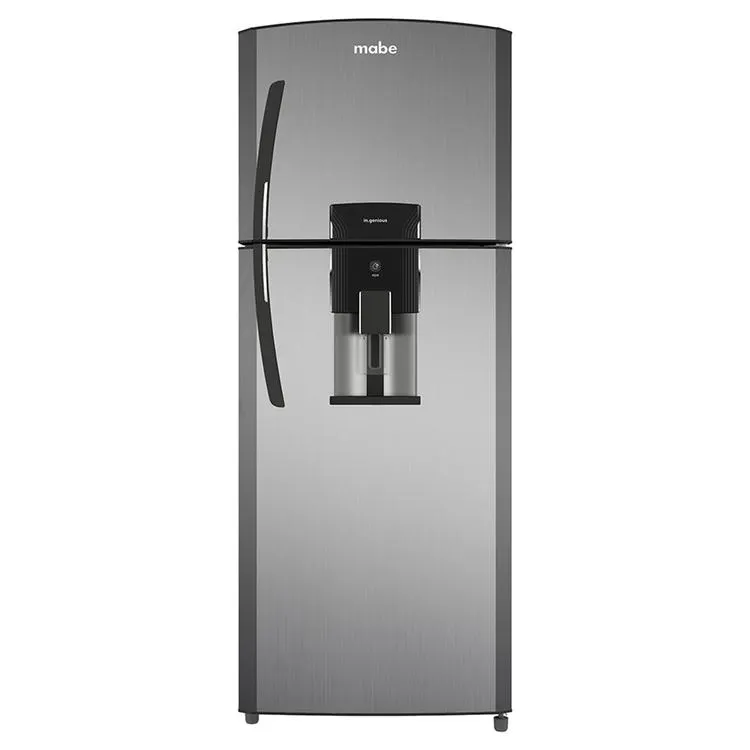 Nevera Mabe No Frost Congelador Superior 412 Litros RMP438FGCT Gris