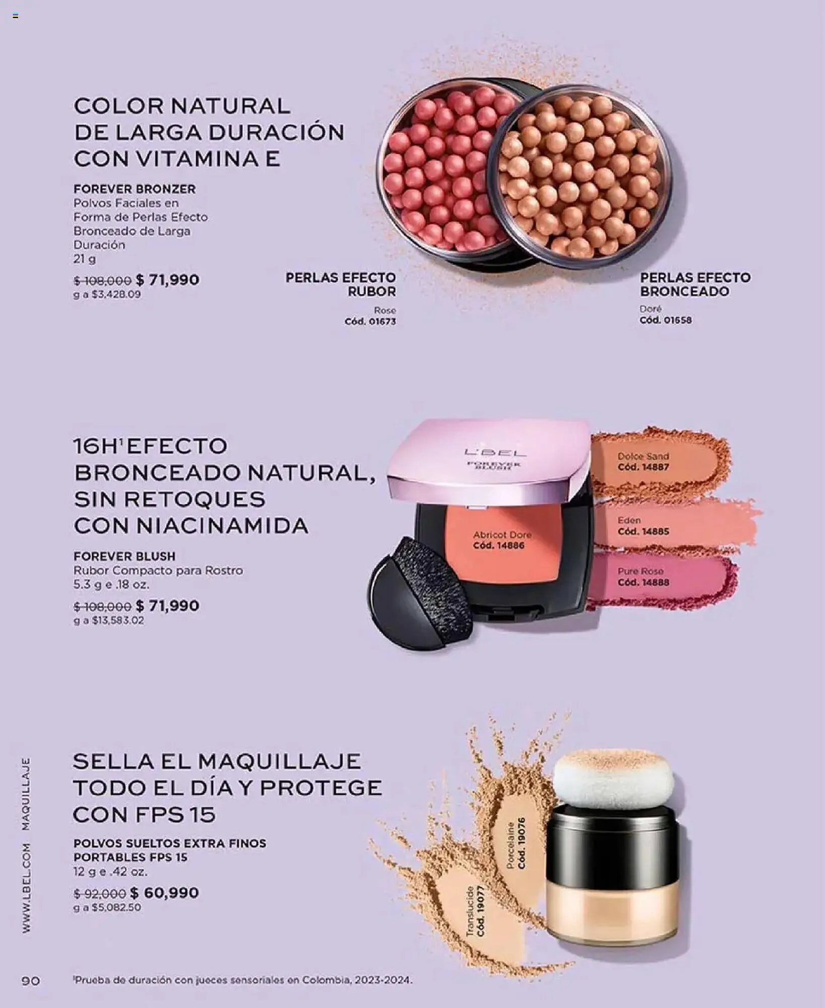 Catalogo de Catálogo L'bel 29 de julio al 16 de septiembre 2025 - Pag 90