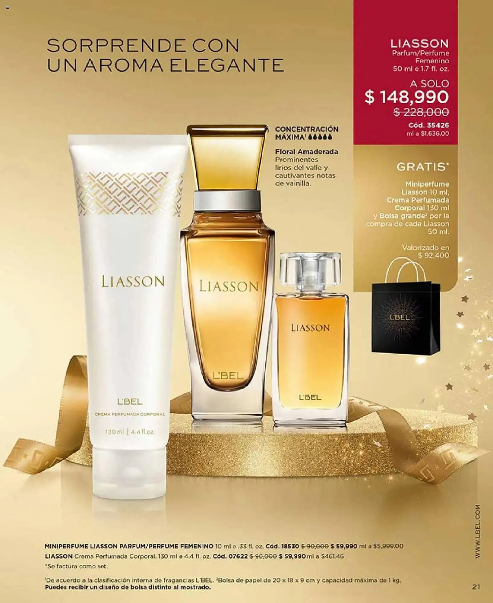 Catalogo de Catálogo L'bel 3 de noviembre al 1 de enero 2026 - Pag 21