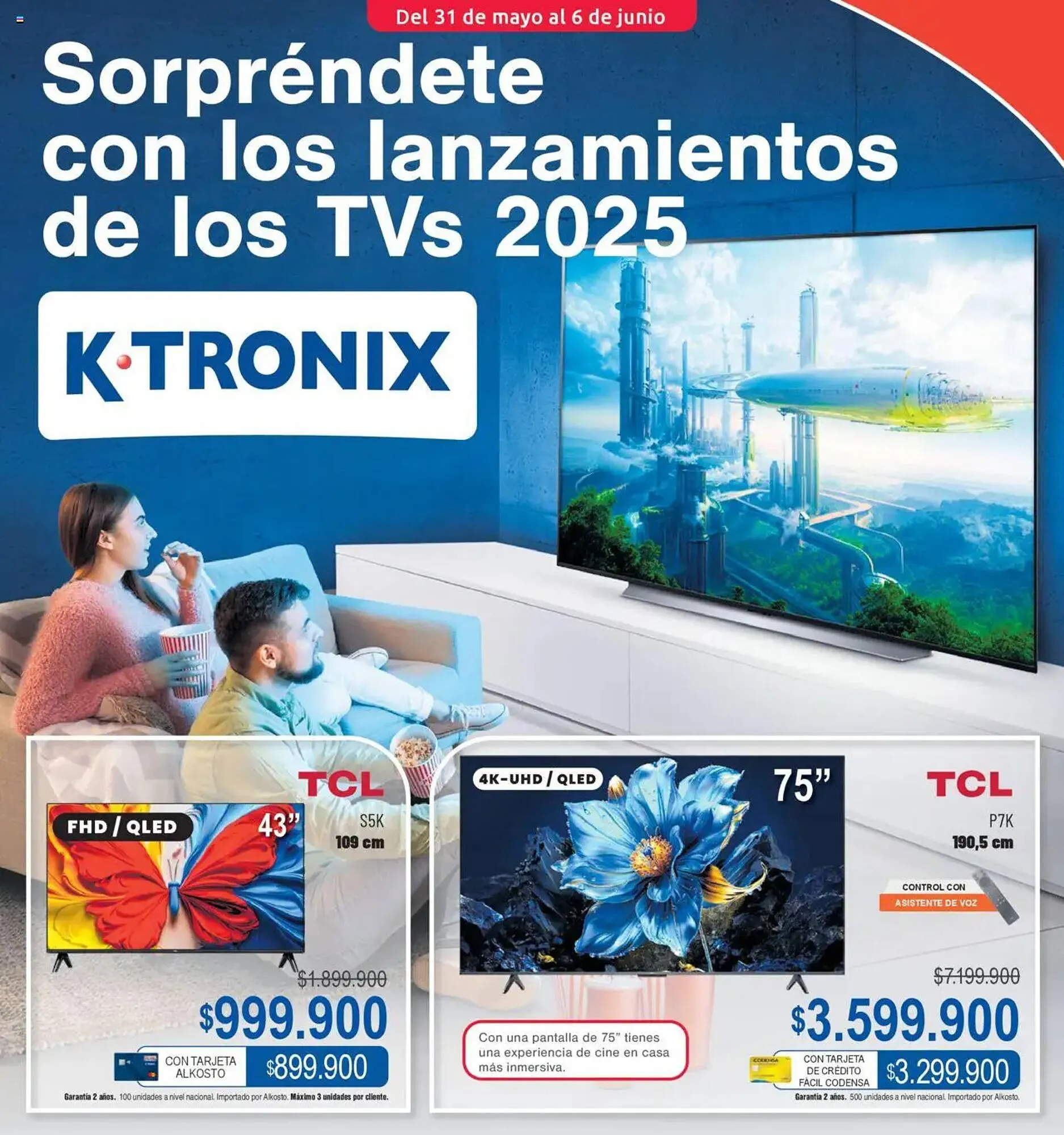 Catalogo de Catálogo Ktronix 31 de mayo al 7 de junio 2025 - Pag 1