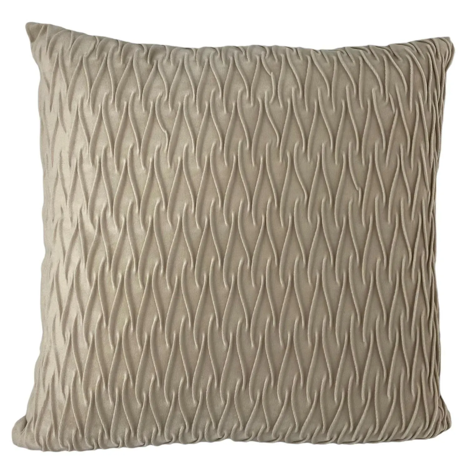 Cojín 45X45 Champaña Pliexe