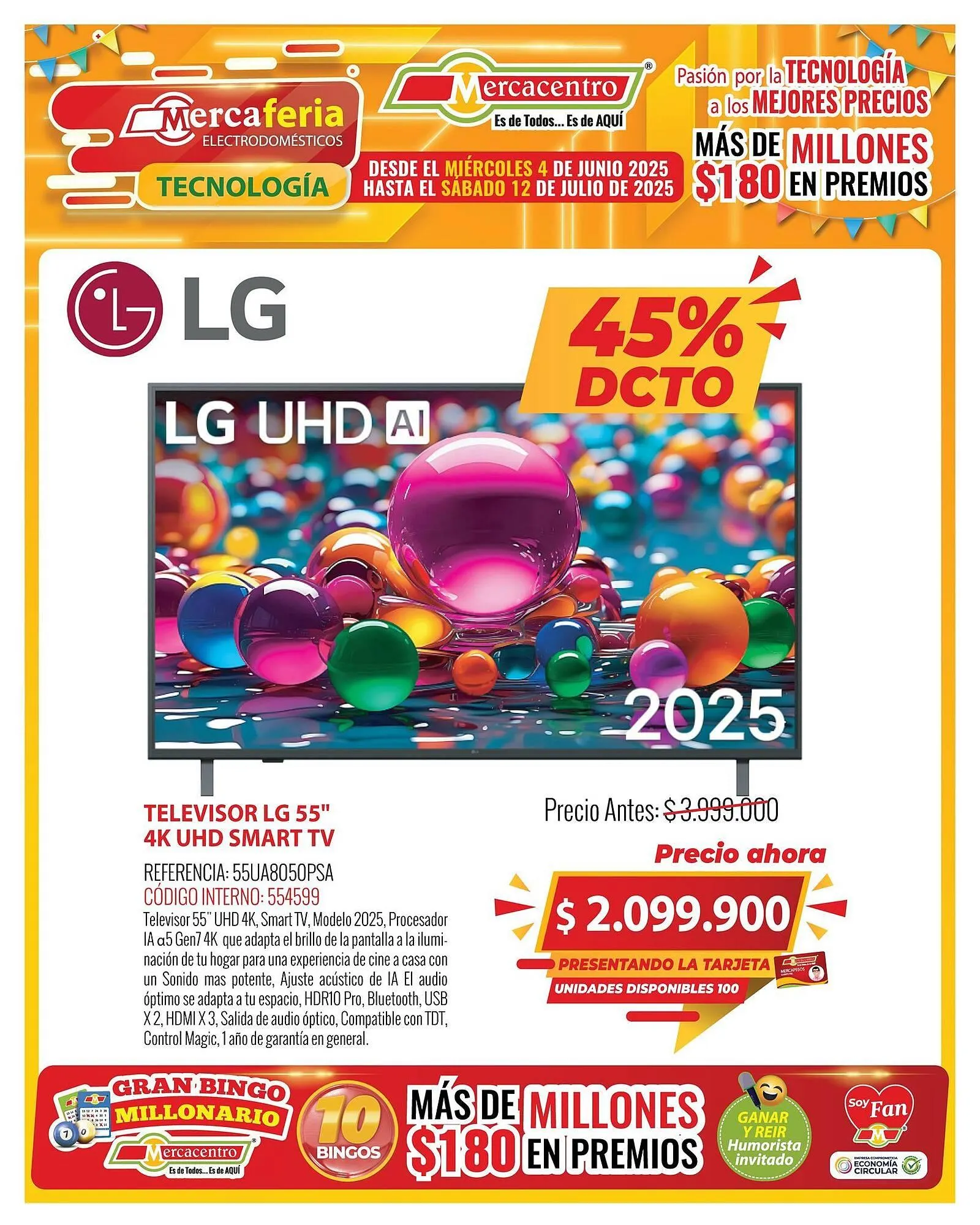 Catalogo de Catálogo MercaCentro 17 de junio al 12 de julio 2025 - Pag 1