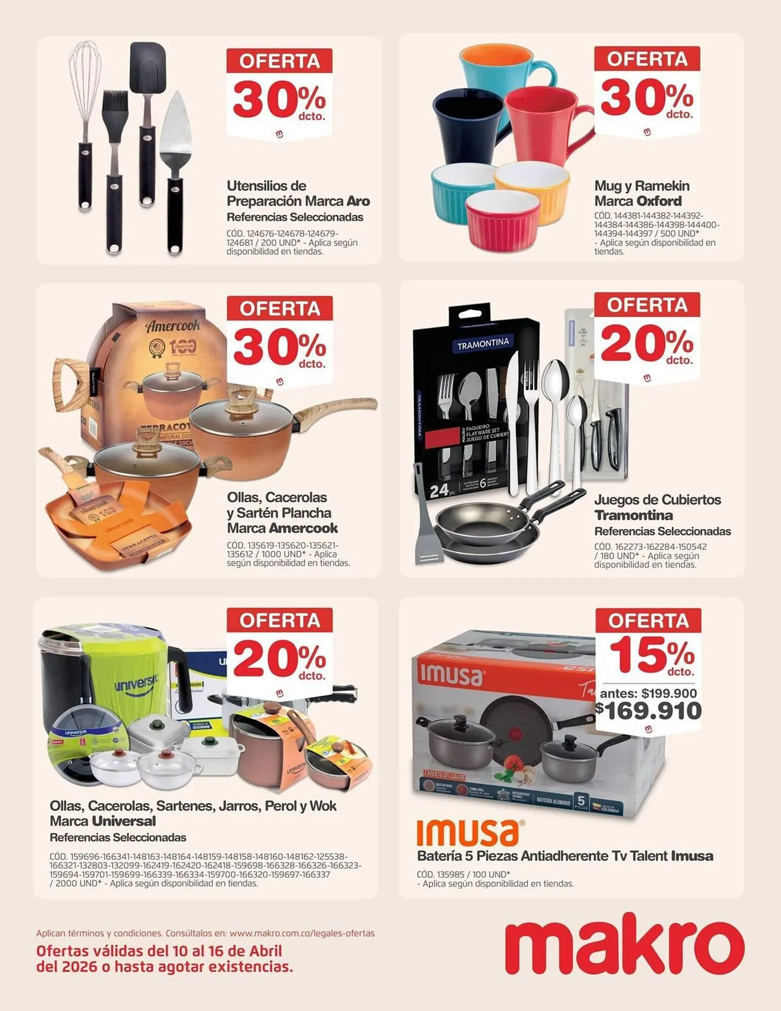Catalogo de Catálogo Makro 10 de abril al 16 de abril 2026 - Pag 26