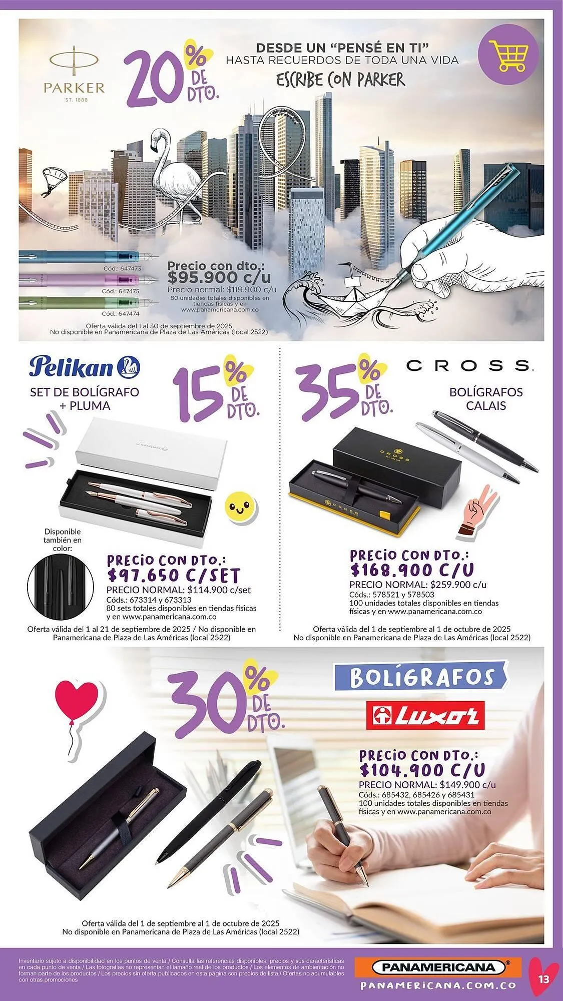 Catalogo de Catálogo Panamericana 9 de septiembre al 30 de septiembre 2025 - Pag 13