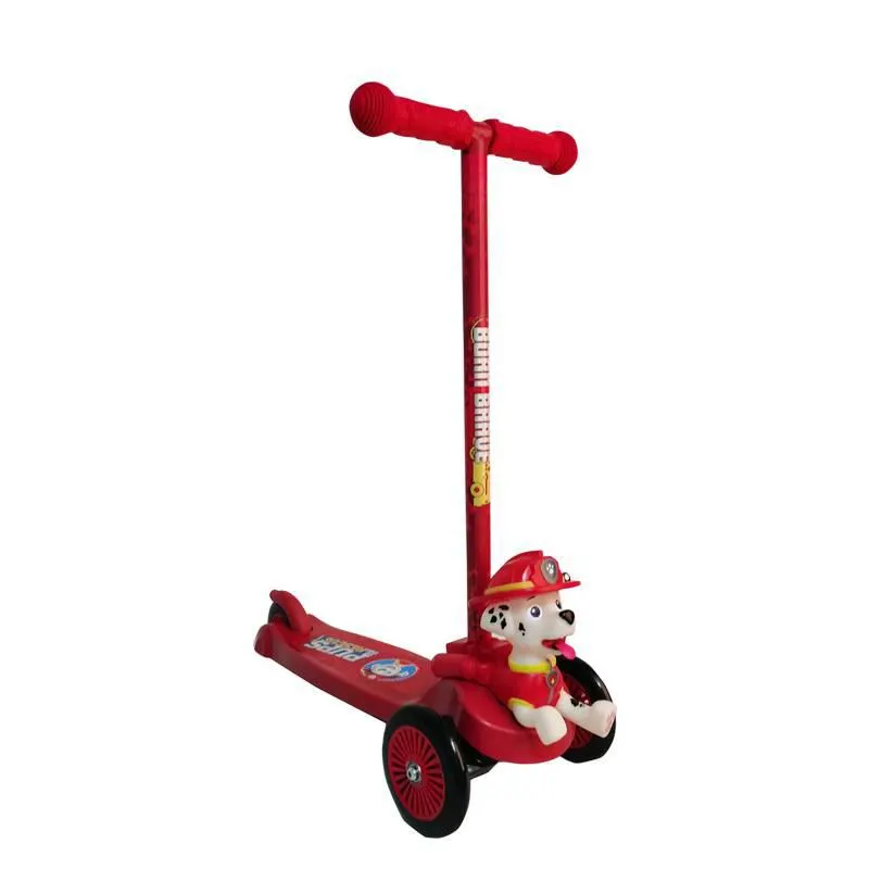 Patineta Marshall Paw Patrol Roja para Niños, a partir de los 3 años