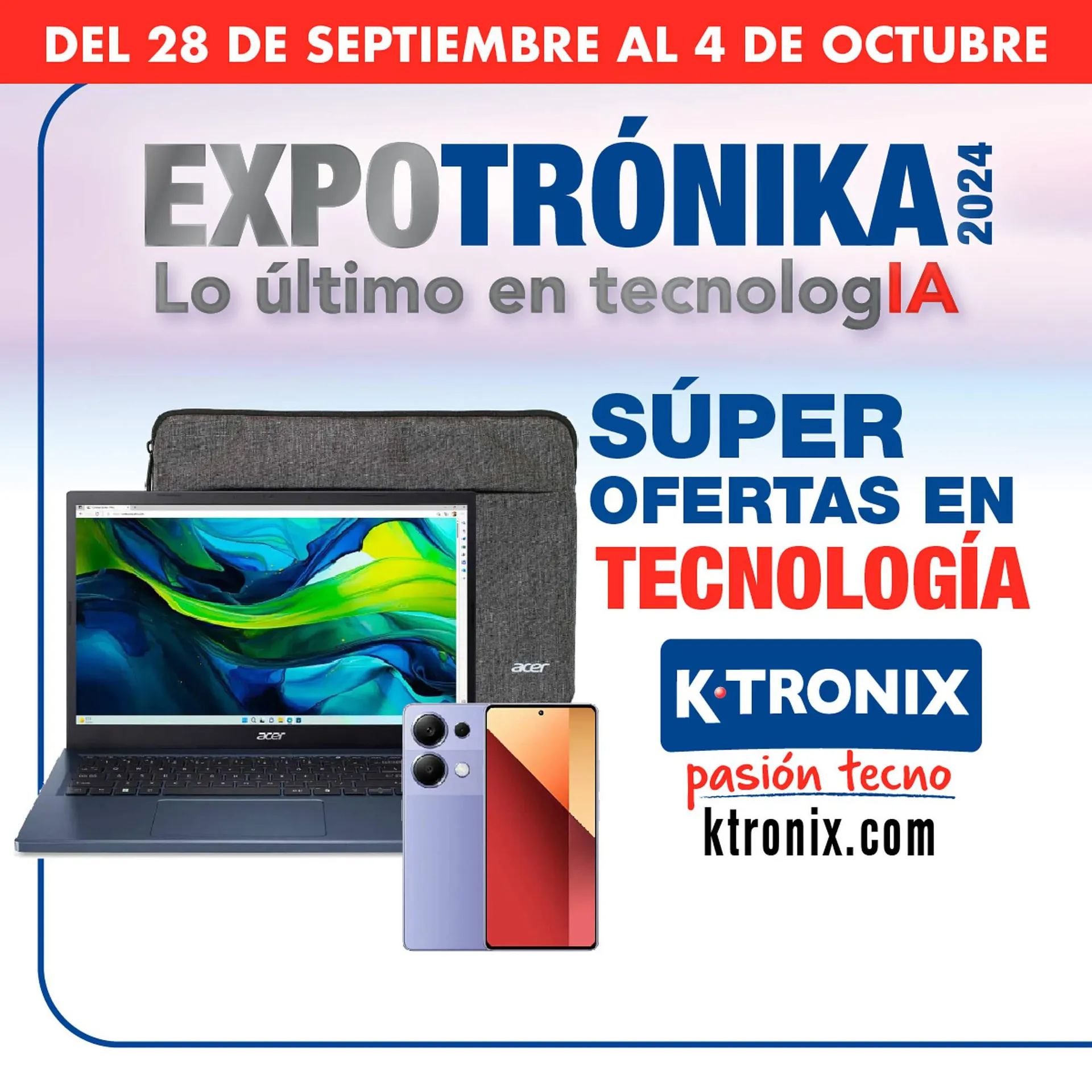 Catalogo de Catálogo Ktronix 28 de septiembre al 4 de octubre 2024 - Pag 1