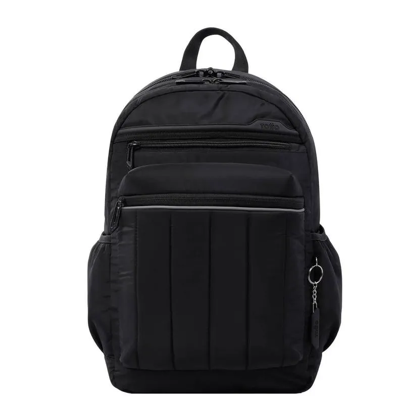 Morral Universitario Totto Porta PC 14" Plaine Negro Unisex L