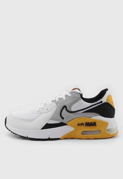 Tenis Lifestyle Blanco-Mostaza-Gris Nike Air Max Excee