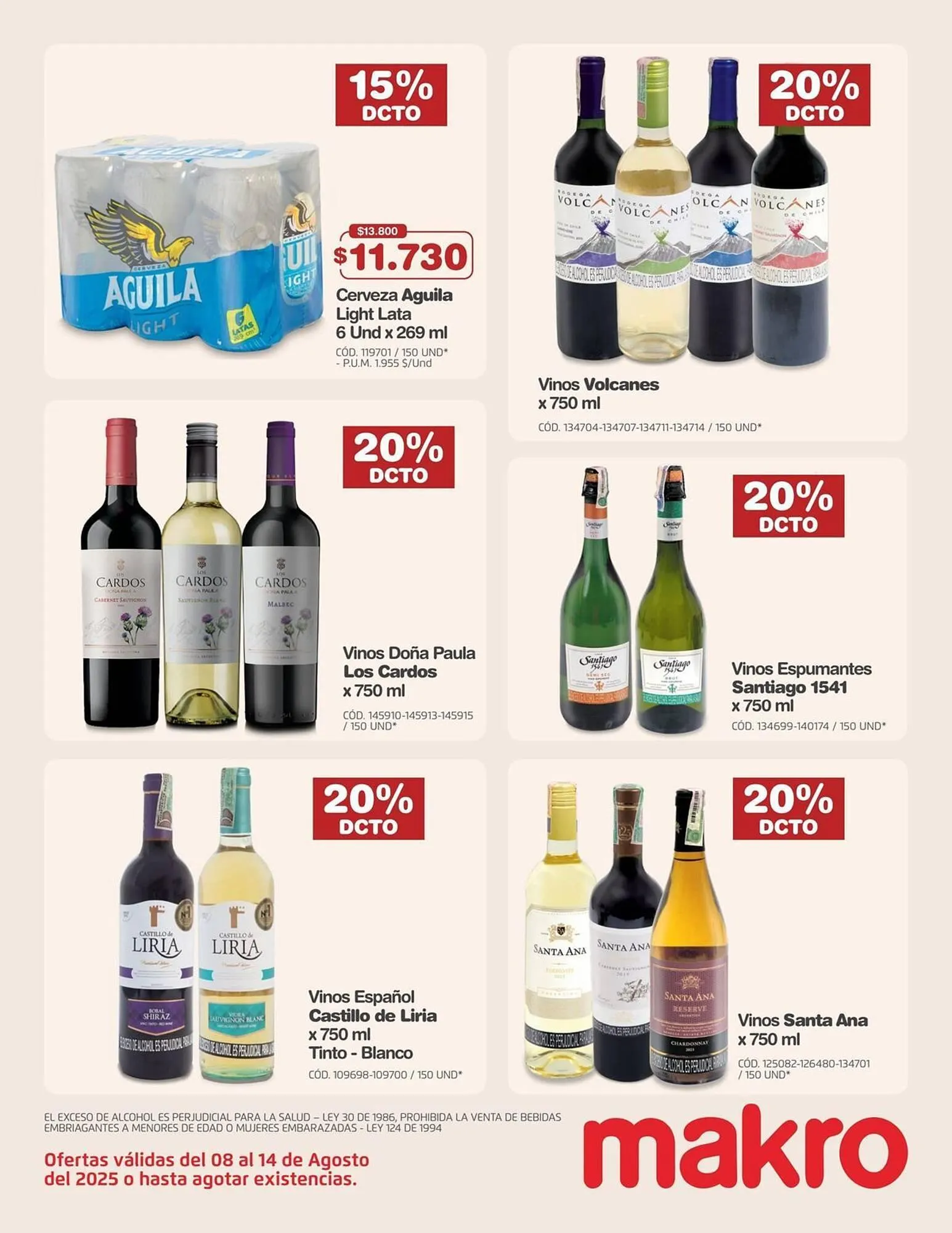 Catalogo de Catálogo Makro 8 de agosto al 14 de agosto 2025 - Pag 13