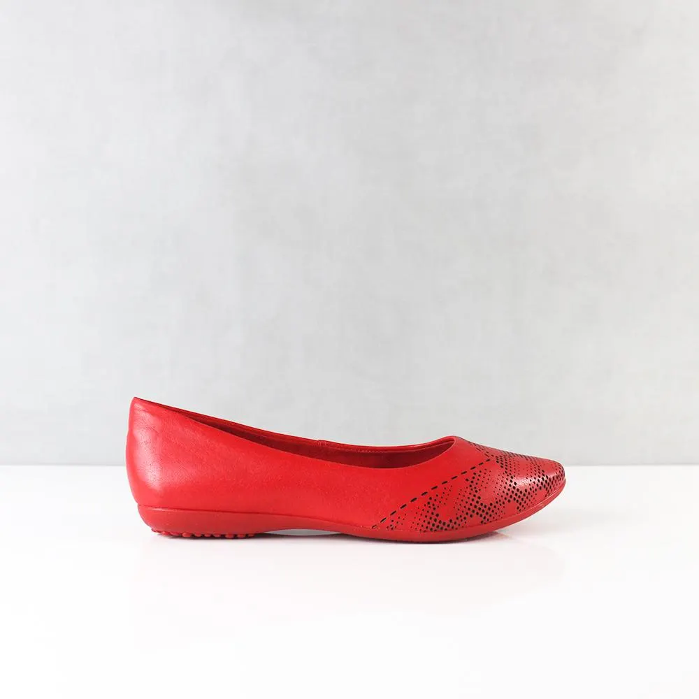 BALETAS PARA MUJER DOF ROJO