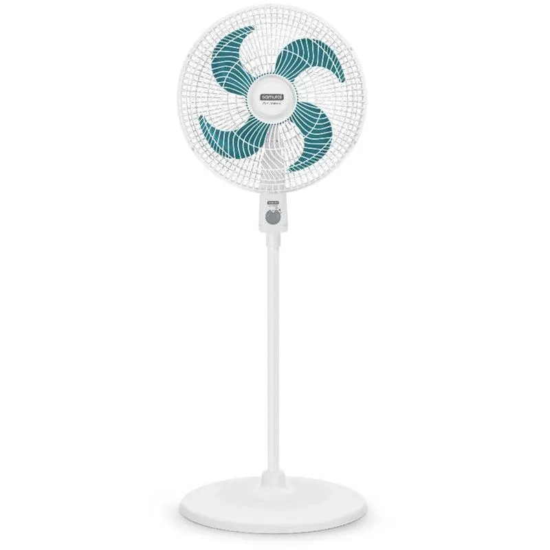 Ventilador samurai air maxx blanco con azul