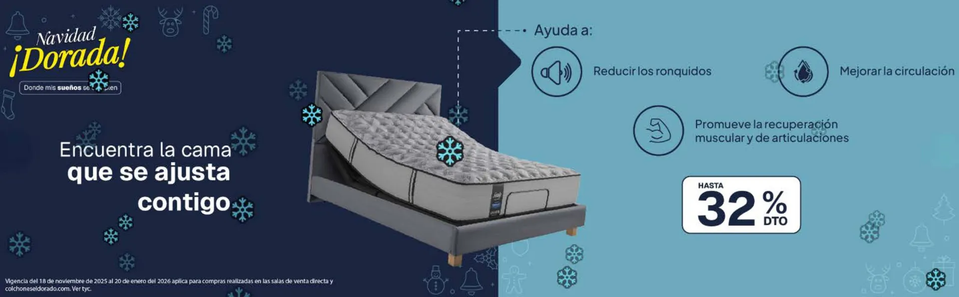 Catalogo de Catálogo Colchones El Dorado 10 de diciembre al 20 de enero 2026 - Pag 2