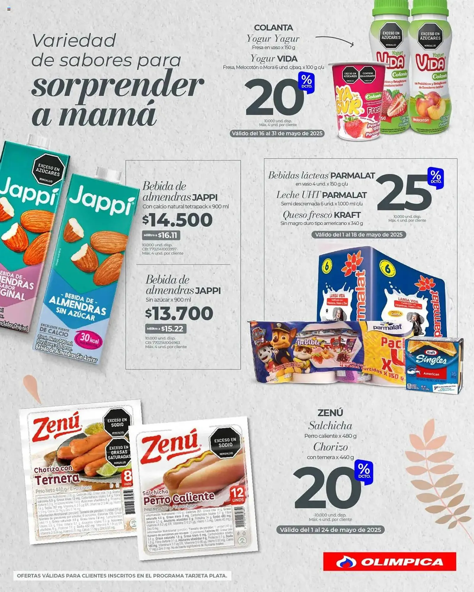 Catalogo de Catálogo Olímpica 1 de mayo al 2 de junio 2025 - Pag 99