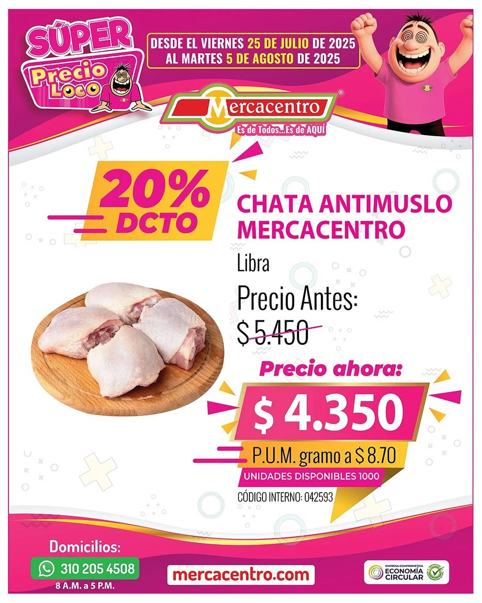 Catalogo de Catálogo MercaCentro 29 de julio al 5 de agosto 2025 - Pag 4