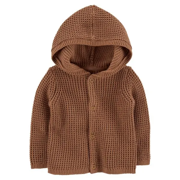 Buzo con Capota Café Unisex - Carter's