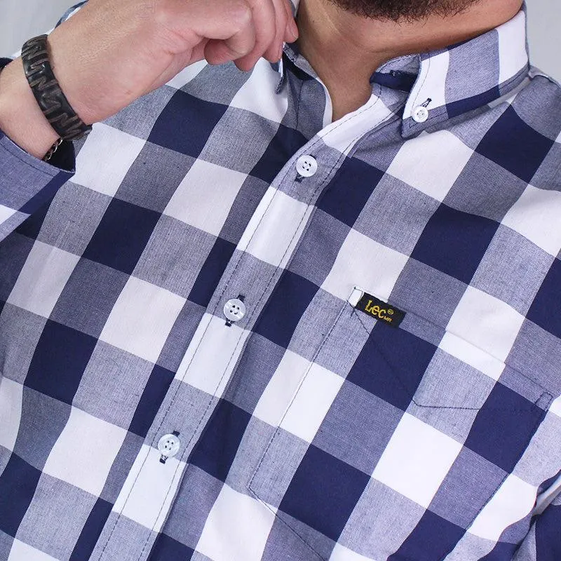 Camisa para Hombre Lec Lee - Azul Oscuro