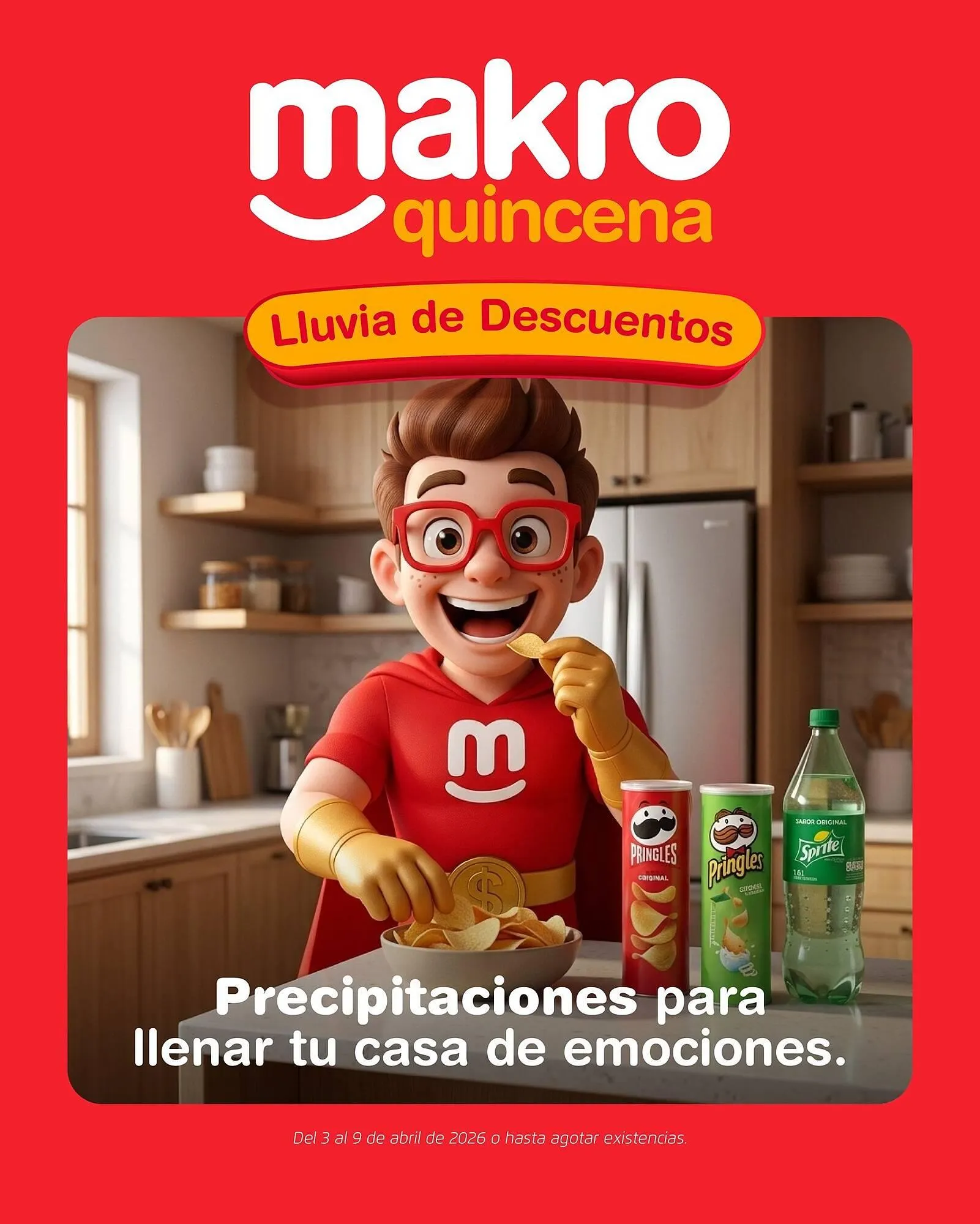 Catalogo de Catálogo Makro 6 de abril al 9 de abril 2026 - Pag 1