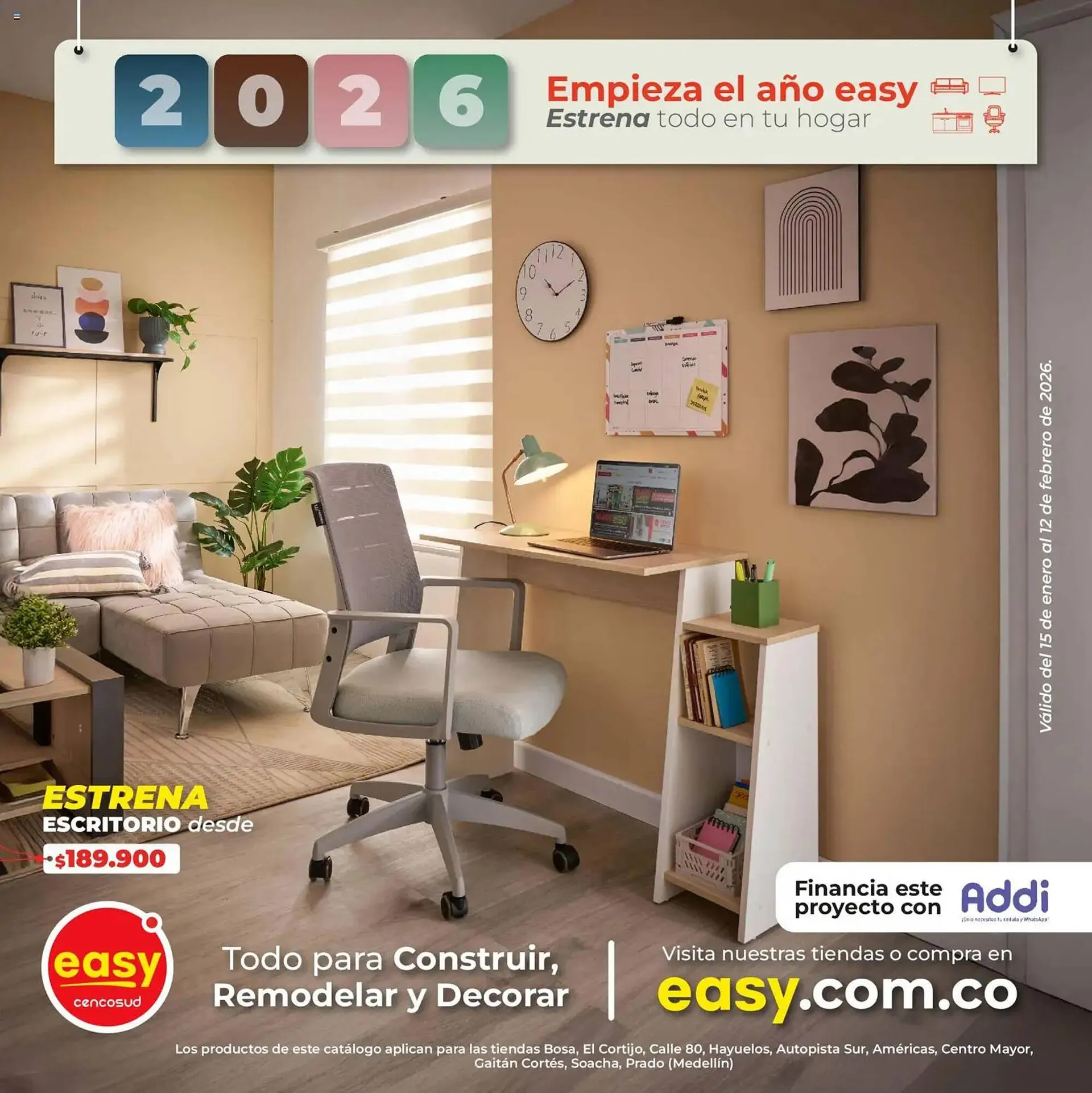 Catalogo de Catálogo Easy 15 de enero al 12 de febrero 2026 - Pag 1
