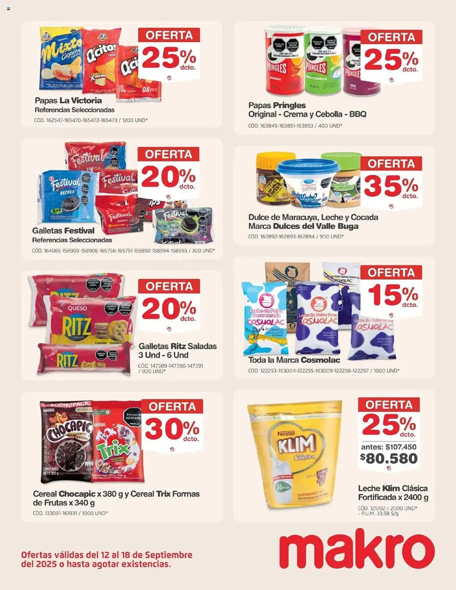 Catalogo de Catálogo Makro 12 de septiembre al 18 de septiembre 2025 - Pag 11