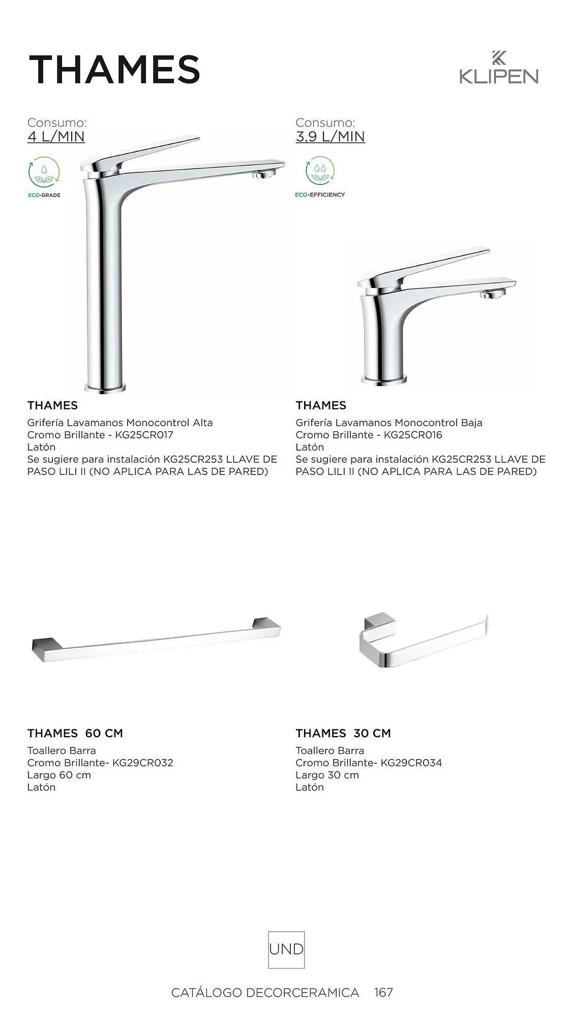 Catalogo de Catálogo Decorceramica 6 de noviembre al 6 de mayo 2025 - Pag 167