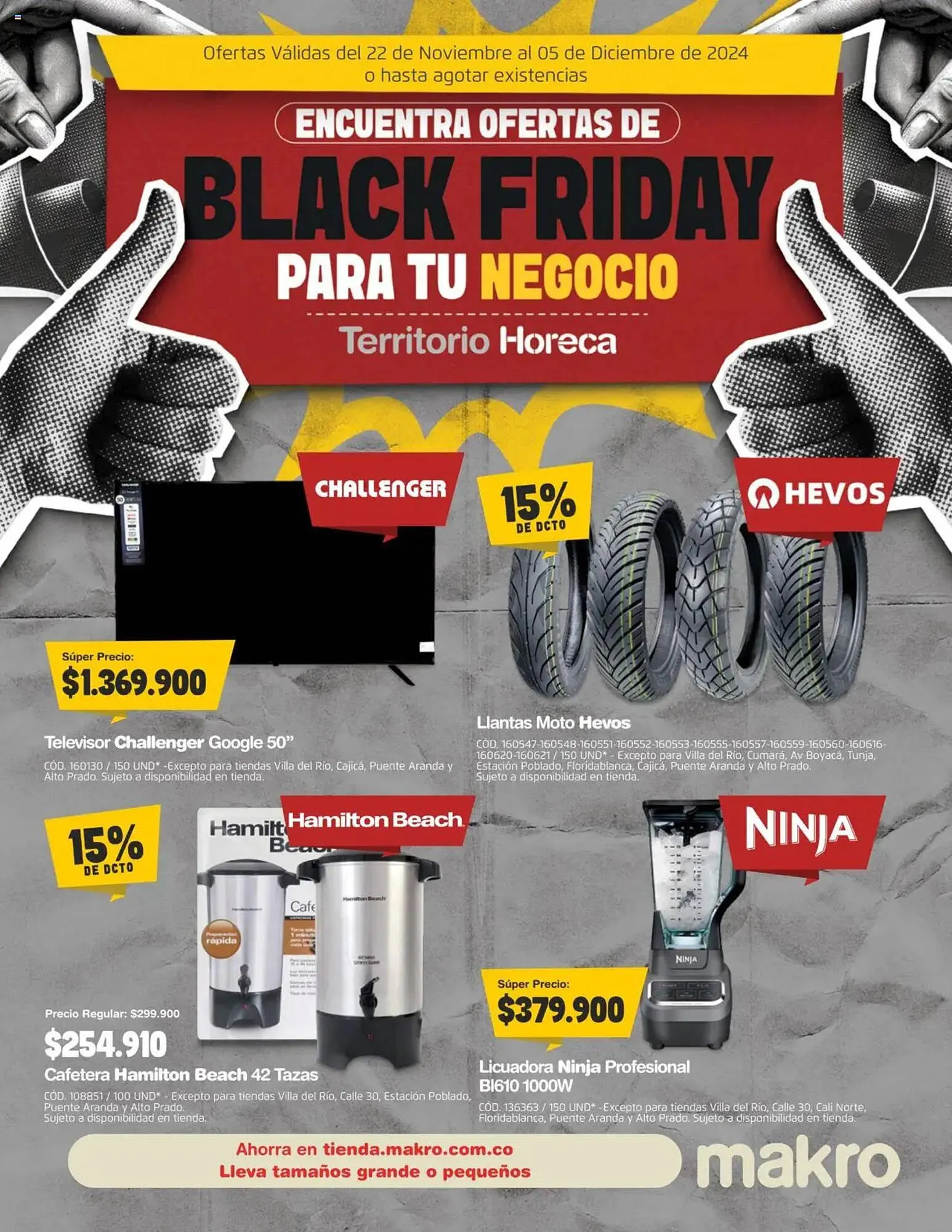 Catalogo de Catálogo Makro 22 de noviembre al 5 de diciembre 2024 - Pag 1
