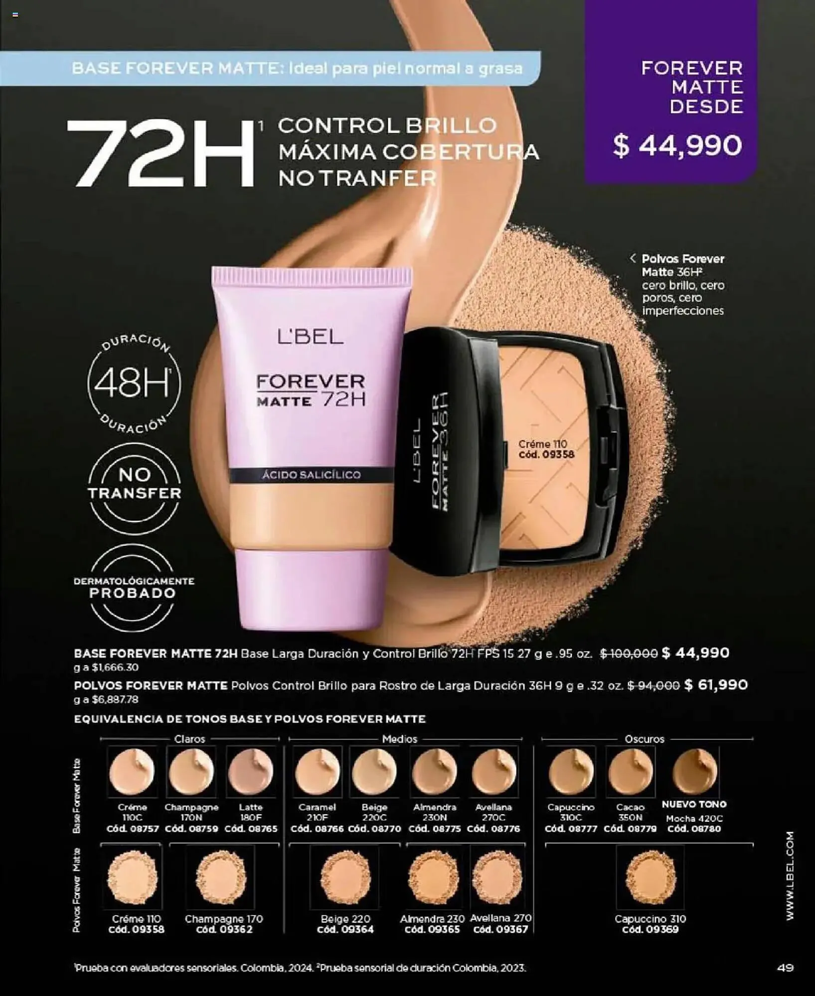 Catalogo de Catálogo L'bel 24 de septiembre al 1 de diciembre 2025 - Pag 49