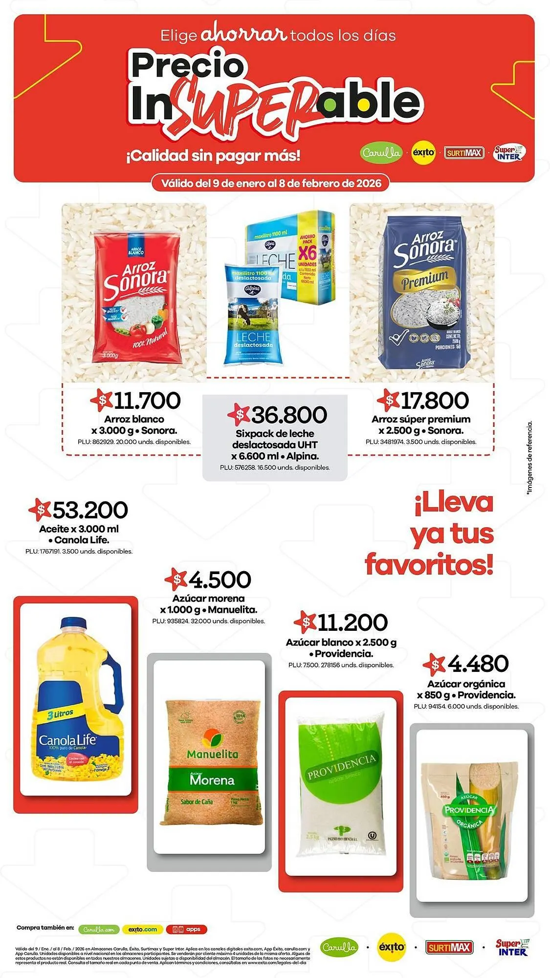 Catalogo de Catálogo Carulla 14 de enero al 8 de febrero 2026 - Pag 1