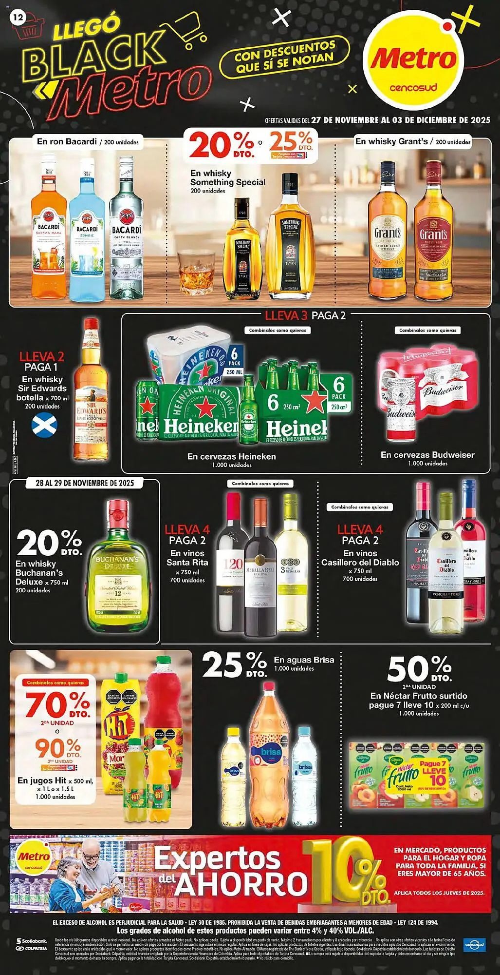 Catalogo de Catálogo Metro 27 de noviembre al 4 de enero 2026 - Pag 12