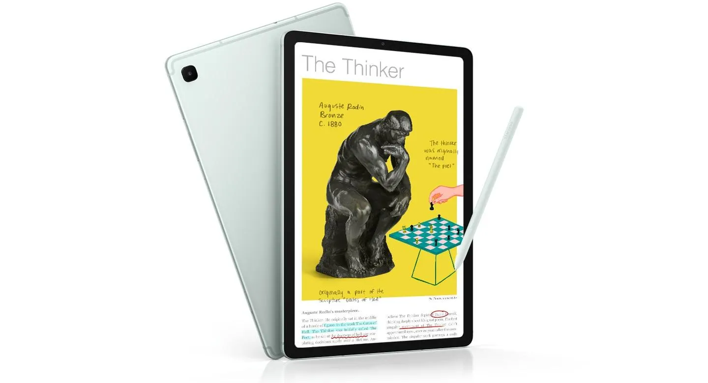 Galaxy Tab S6 Lite (2024) + Book Cover