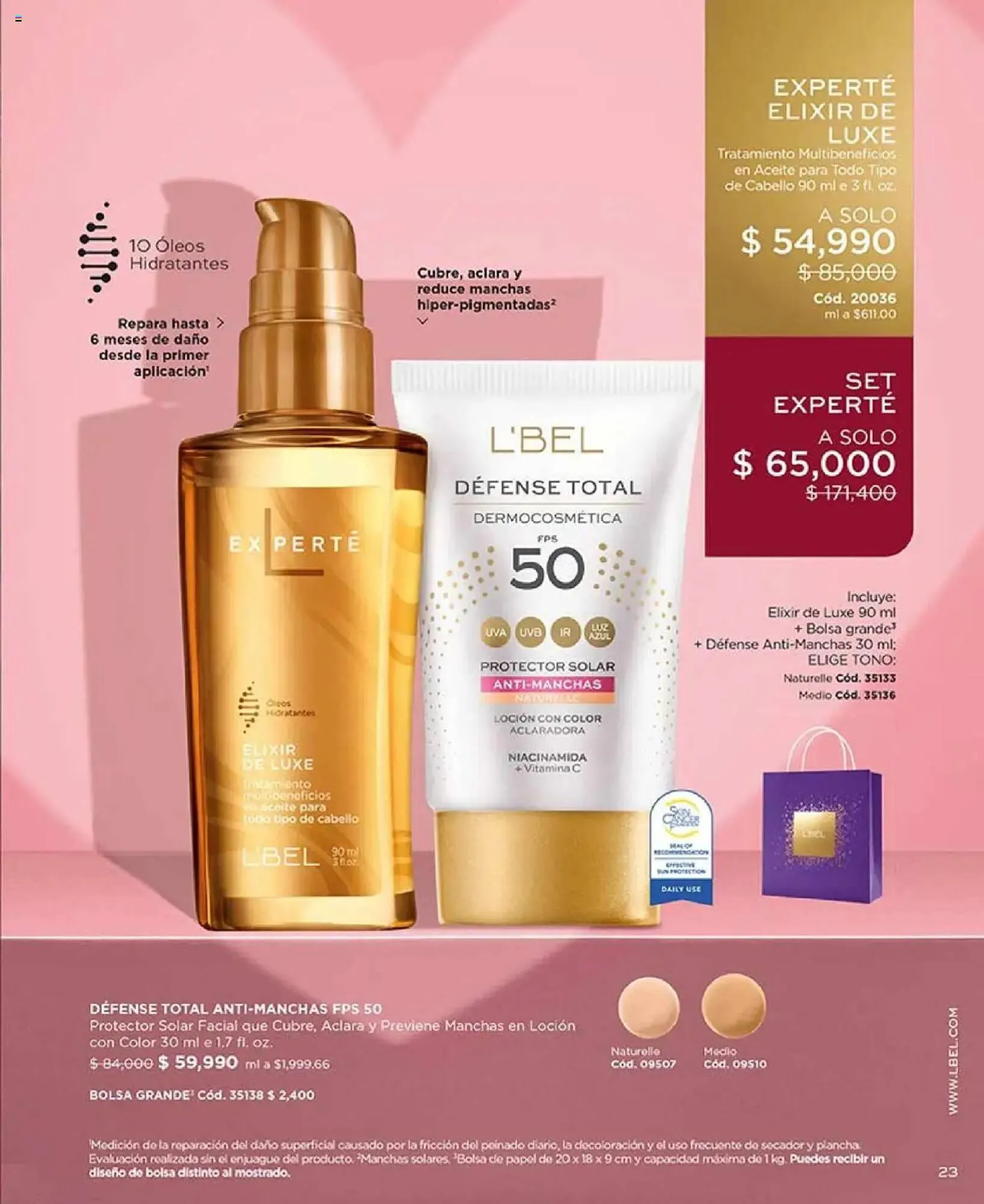 Catalogo de Catálogo L'bel 29 de julio al 16 de septiembre 2025 - Pag 23