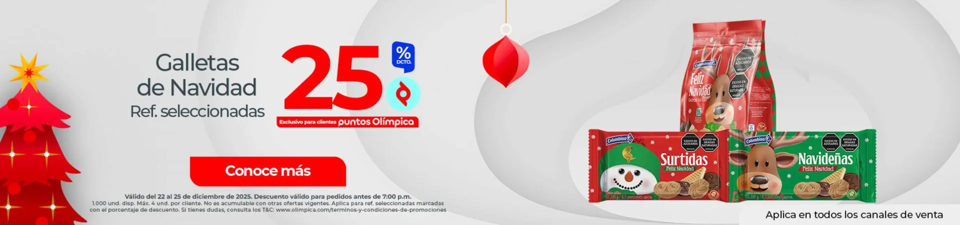 Catalogo de Catálogo Olímpica 22 de diciembre al 25 de diciembre 2025 - Pag 1