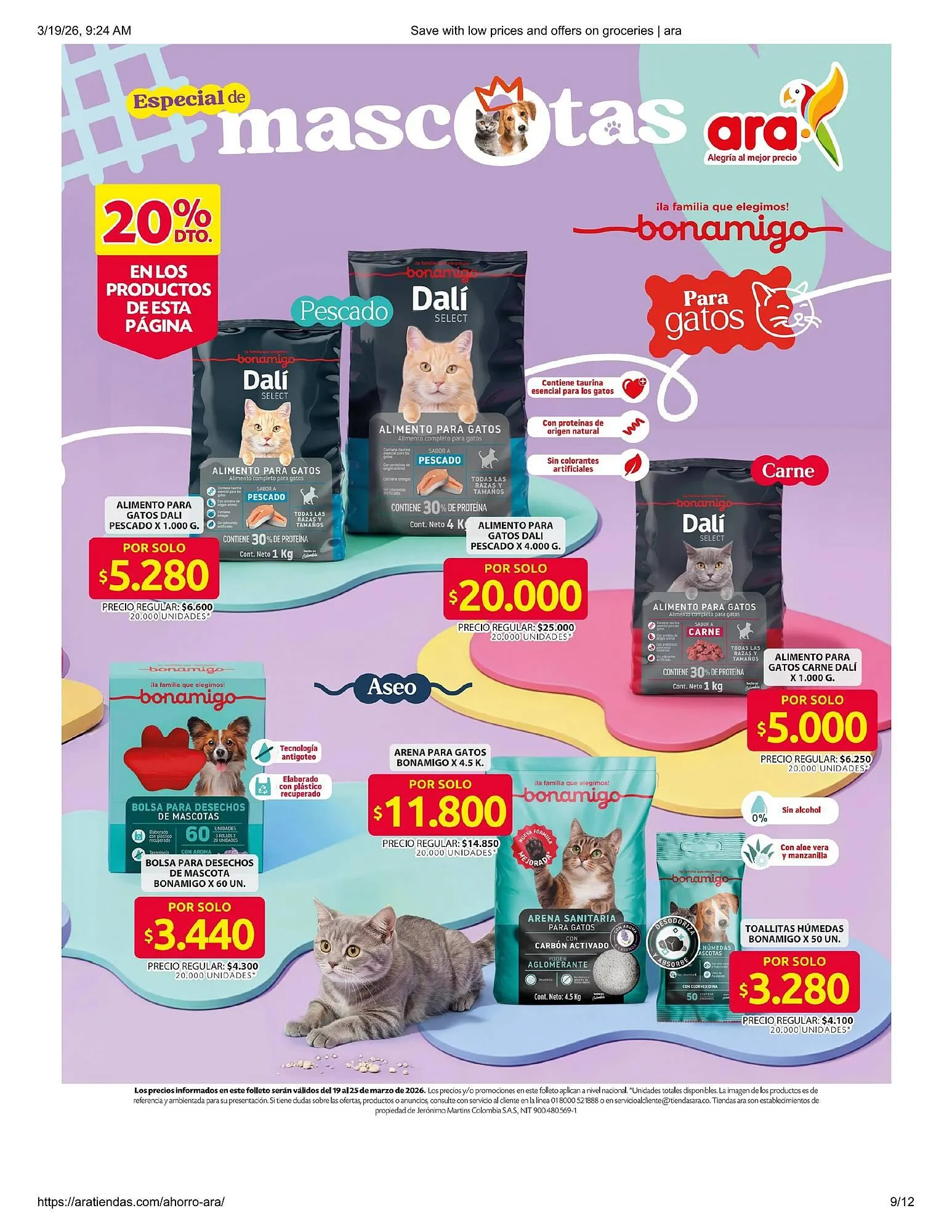 Catalogo de Catálogo Ara 19 de marzo al 10 de abril 2026 - Pag 9