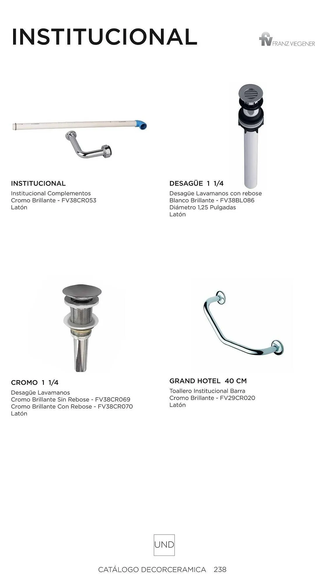 Catalogo de Catálogo Decorceramica 6 de noviembre al 6 de mayo 2025 - Pag 238