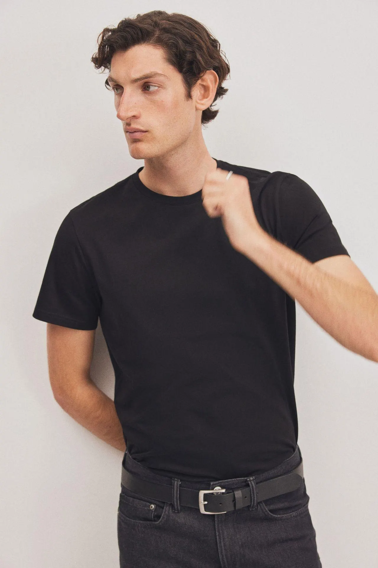 Camiseta en algodón pima Slim Fit