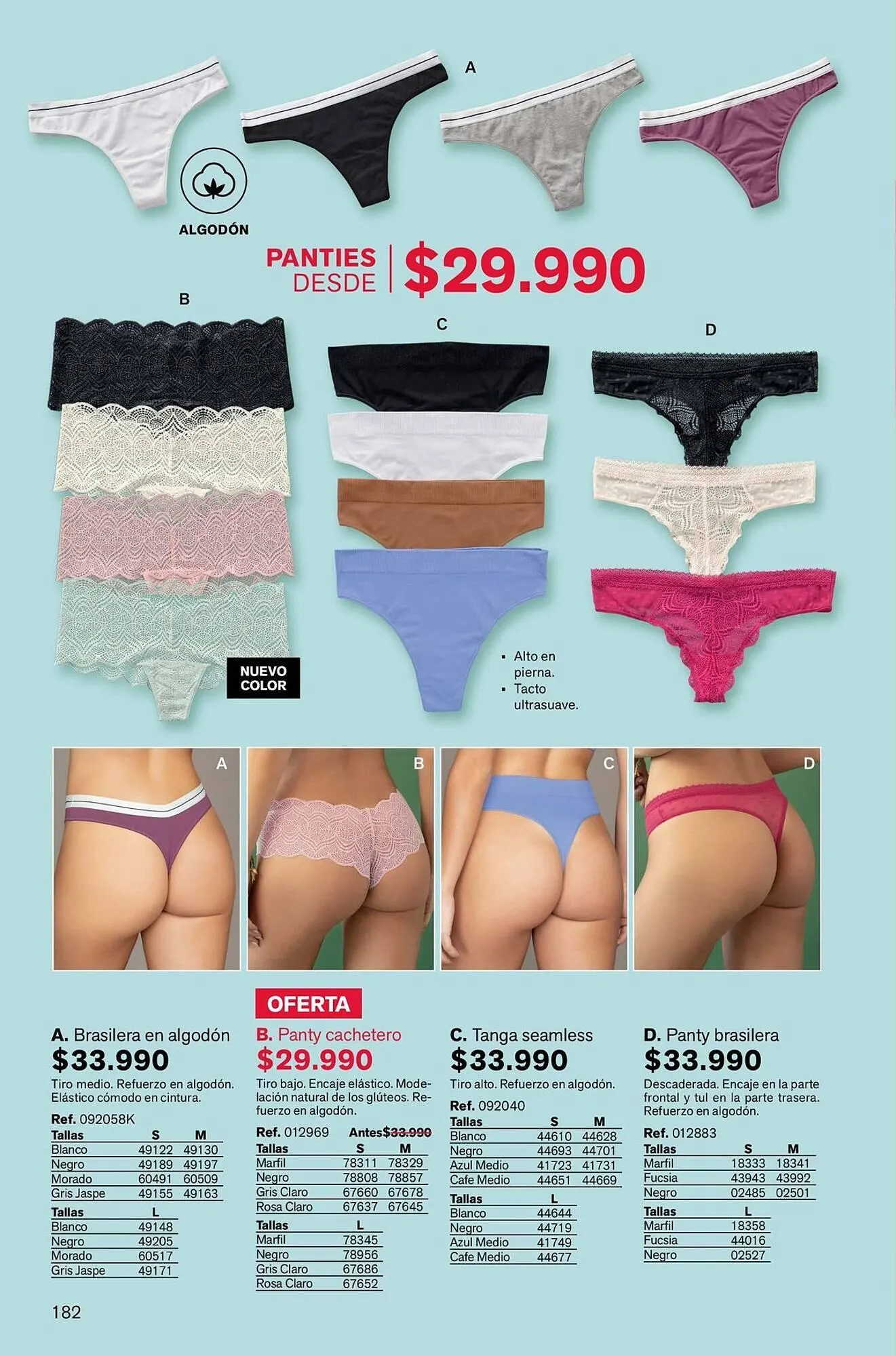 Catalogo de Catálogo Leonisa 1 de abril al 30 de abril 2025 - Pag 182