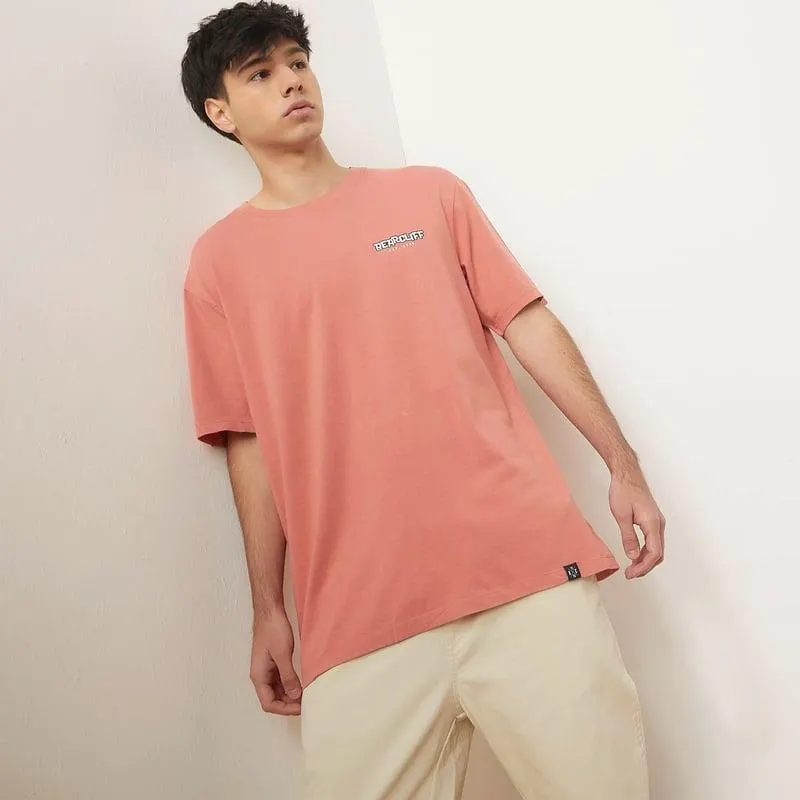 Camiseta para Hombre Manga corta con Estampado Bearcliff