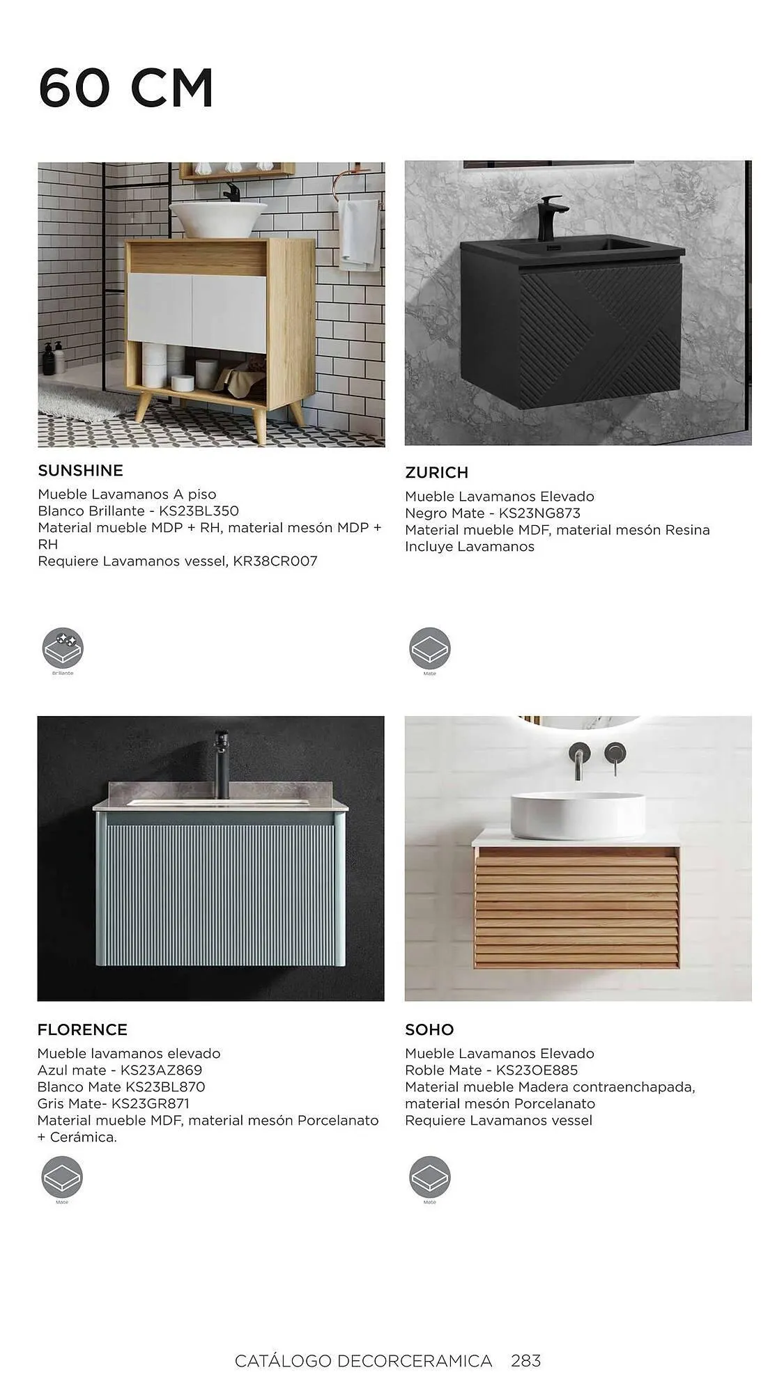 Catalogo de Catálogo Decorceramica 6 de noviembre al 6 de mayo 2025 - Pag 283