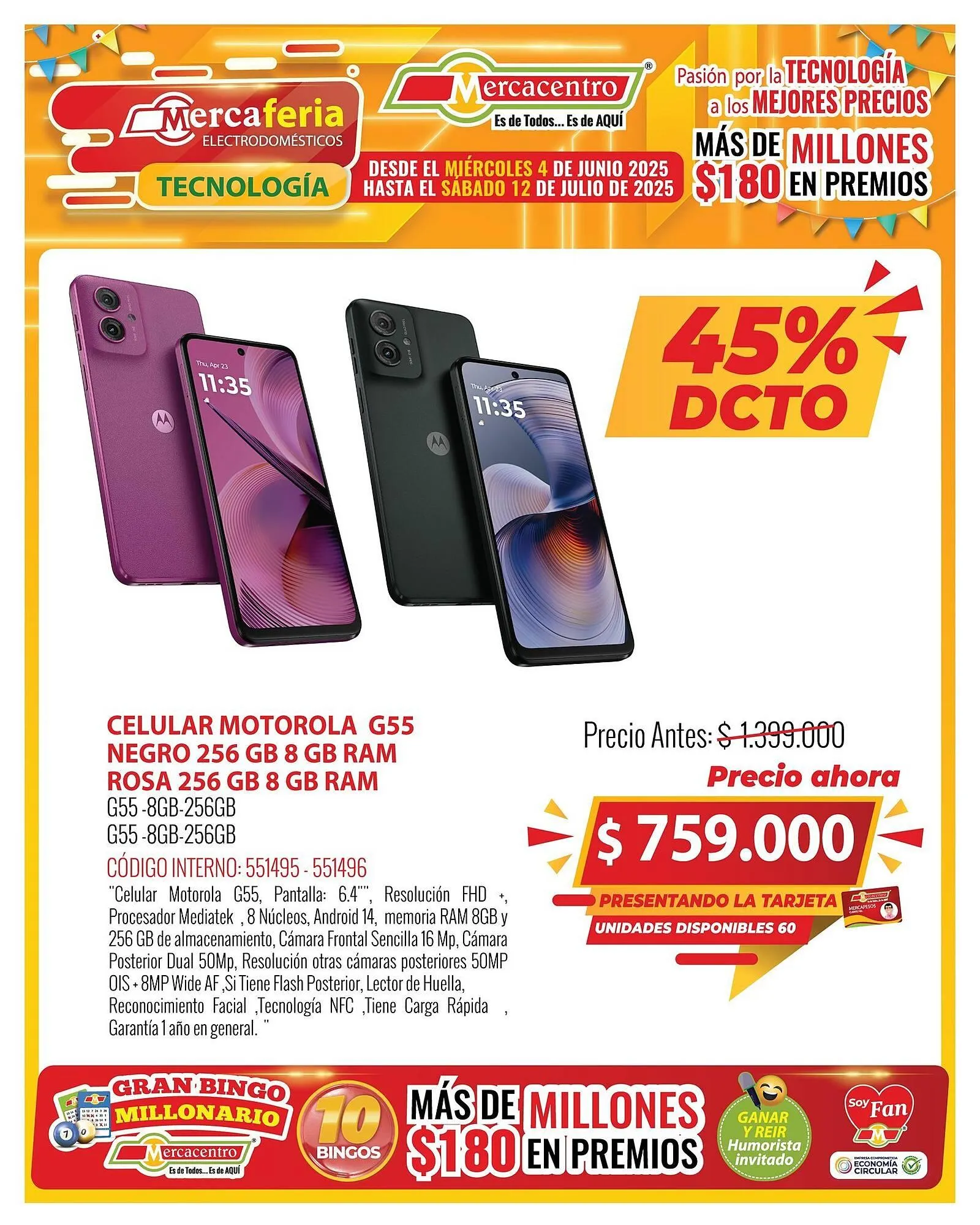 Catalogo de Catálogo MercaCentro 4 de junio al 12 de julio 2025 - Pag 3