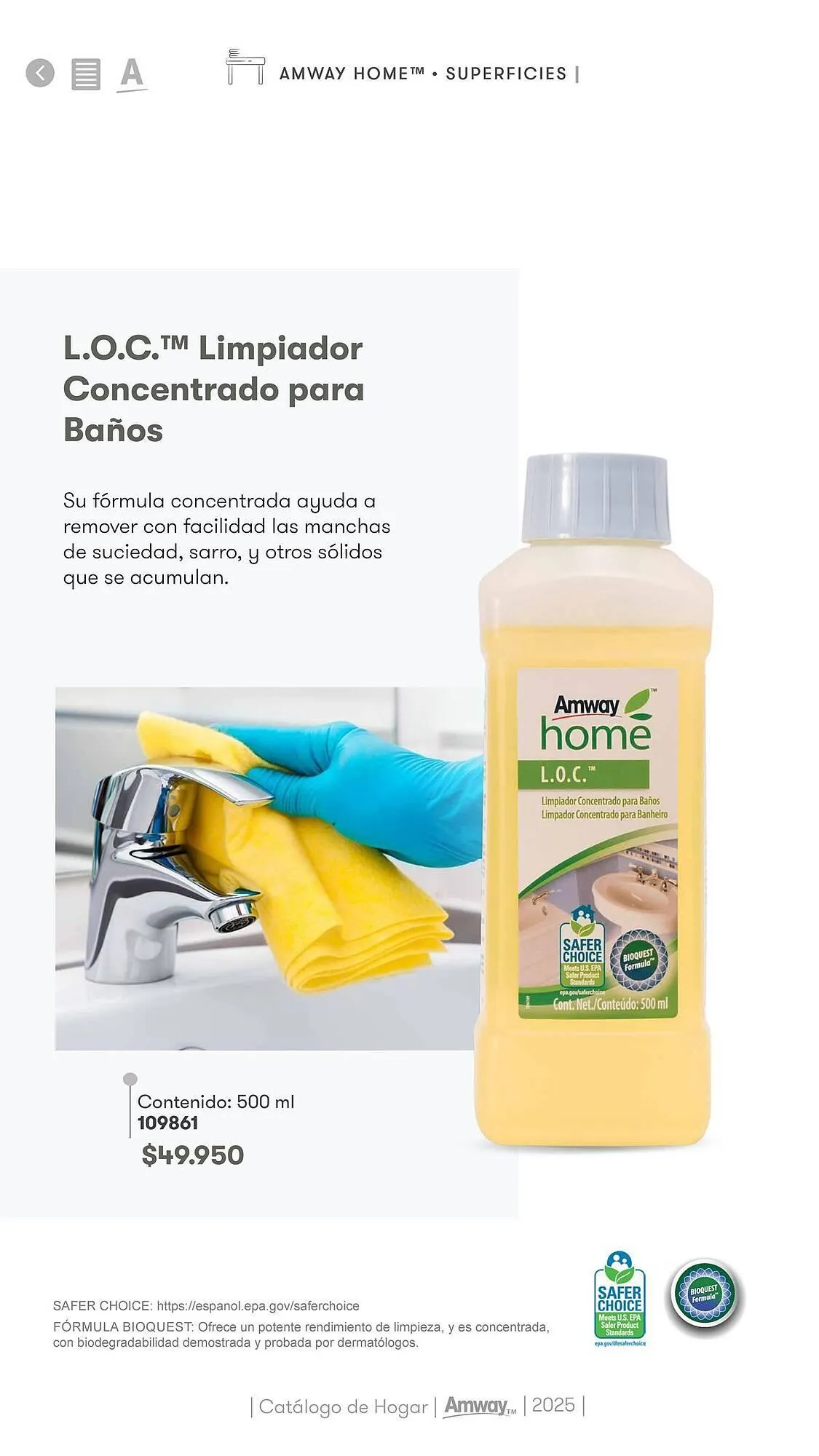 Catalogo de Catálogo Amway 6 de febrero al 31 de marzo 2025 - Pag 12