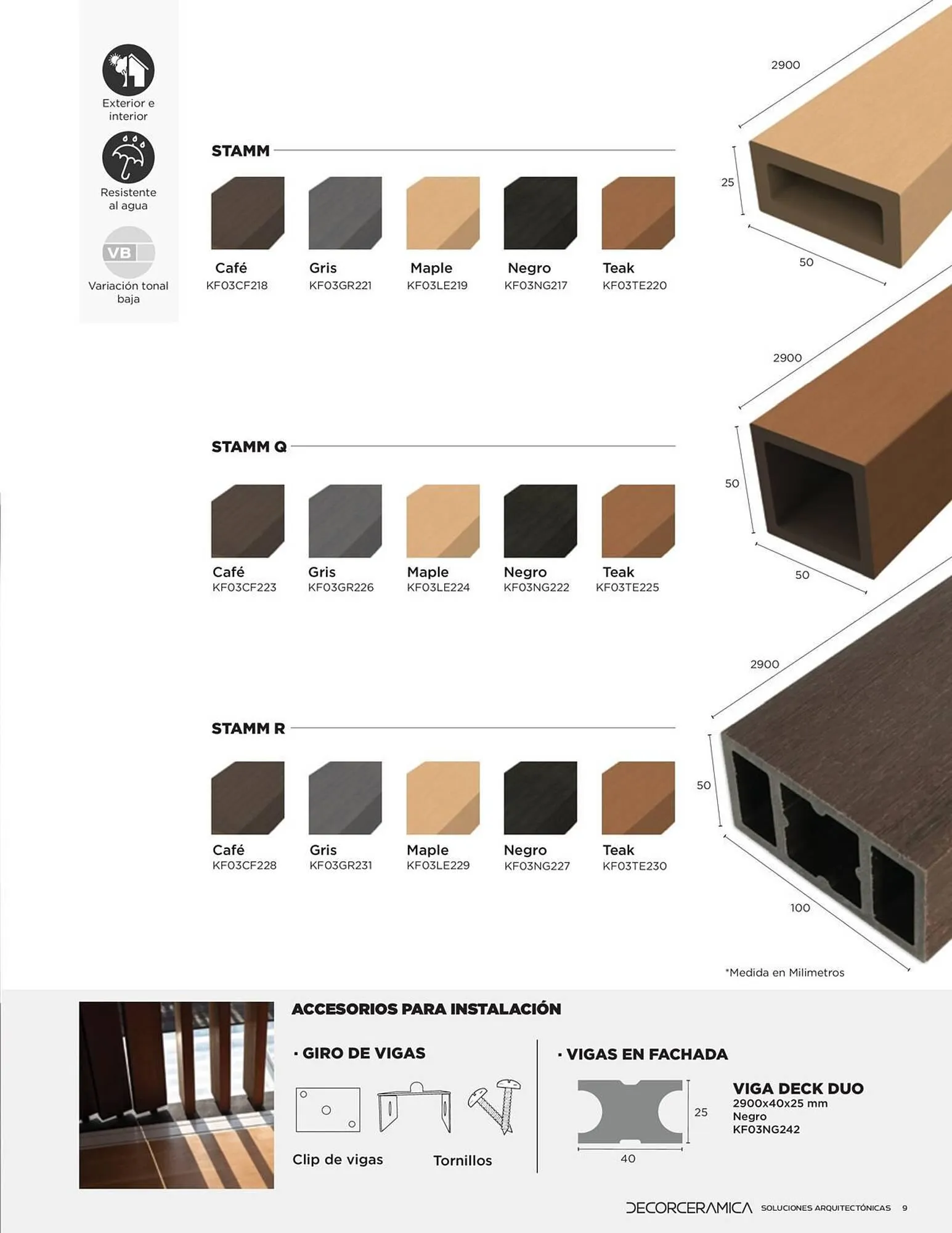 Catalogo de Catálogo Decorceramica 9 de diciembre al 31 de diciembre 2025 - Pag 9