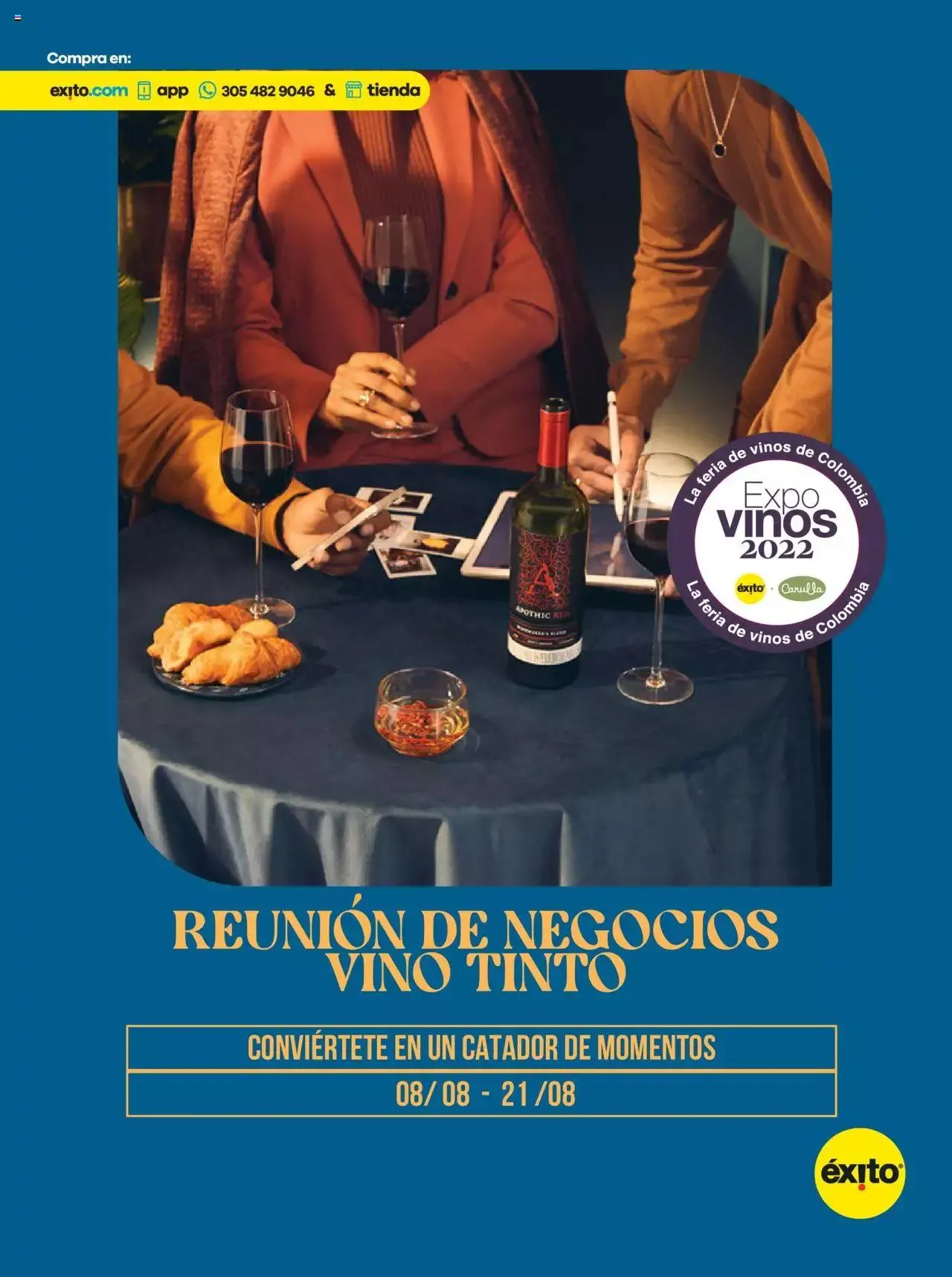 Catalogo de Éxito - Reunión de Negocios Vino Tinto 8 de agosto al 21 de agosto 2023 - Pag 1