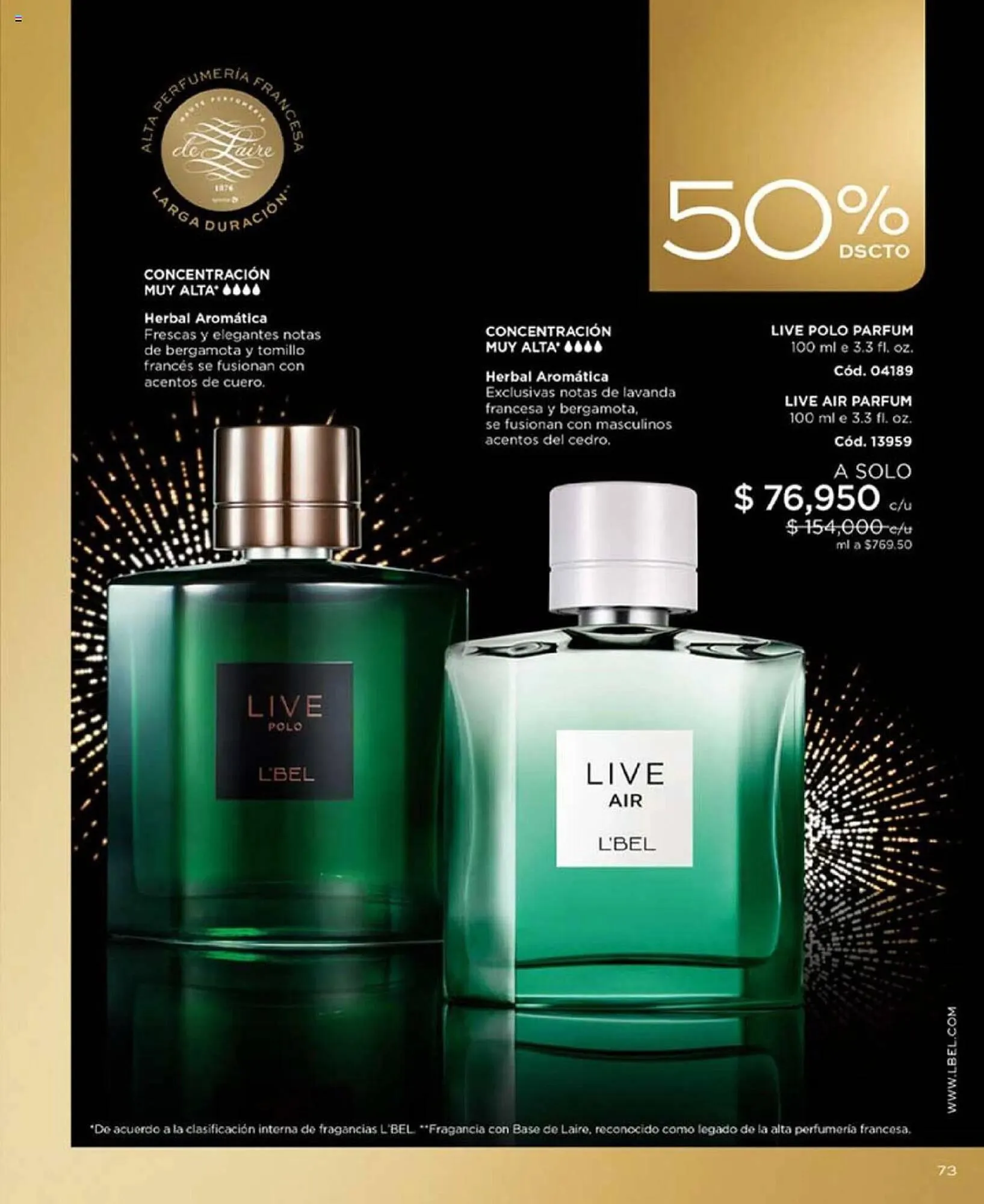 Catalogo de Catálogo L'bel 1 de enero al 31 de enero 2024 - Pag 73