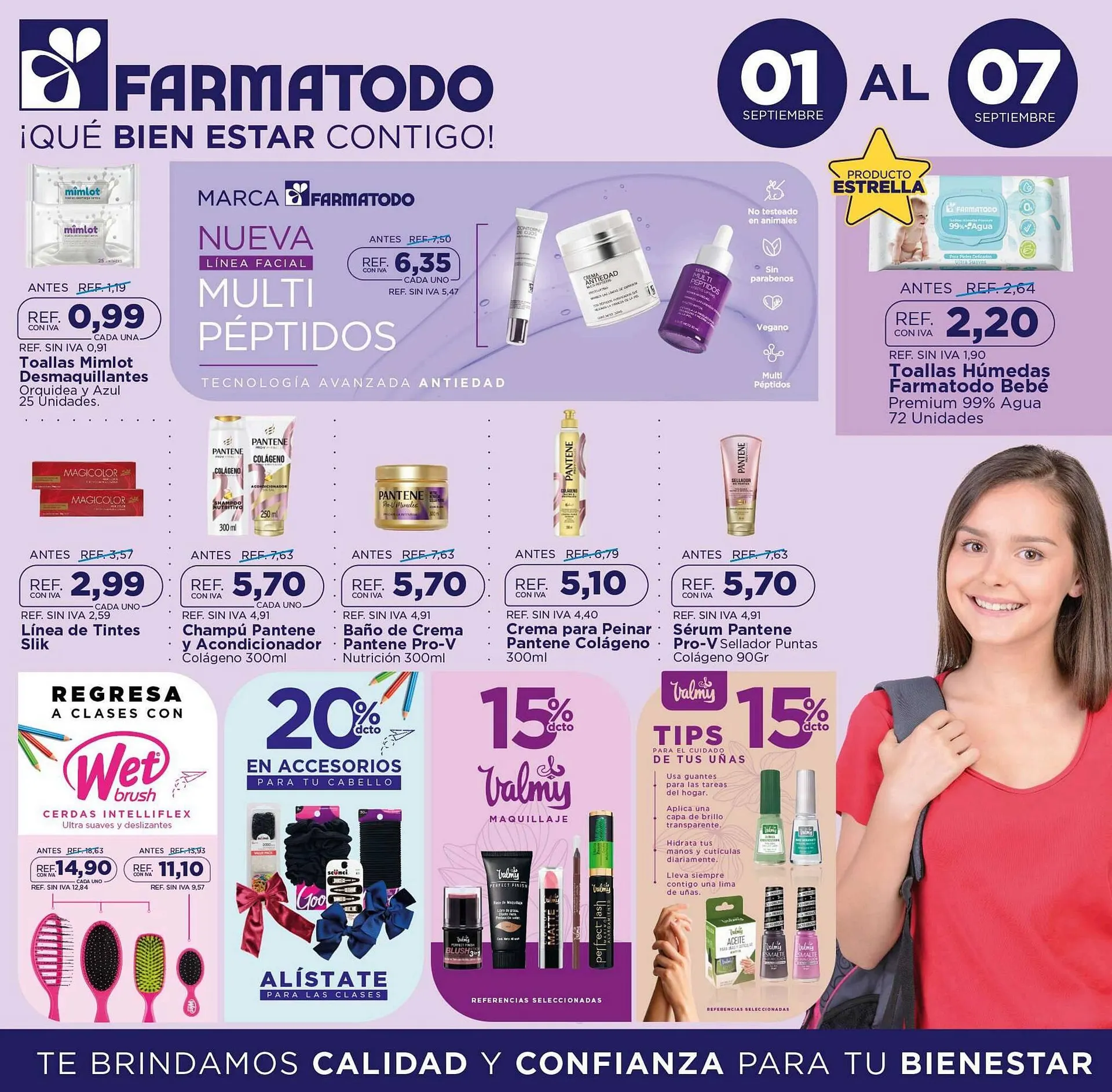 Catalogo de catálogo FarmaTodo 1 de septiembre al 7 de septiembre 2025 - Pag 1
