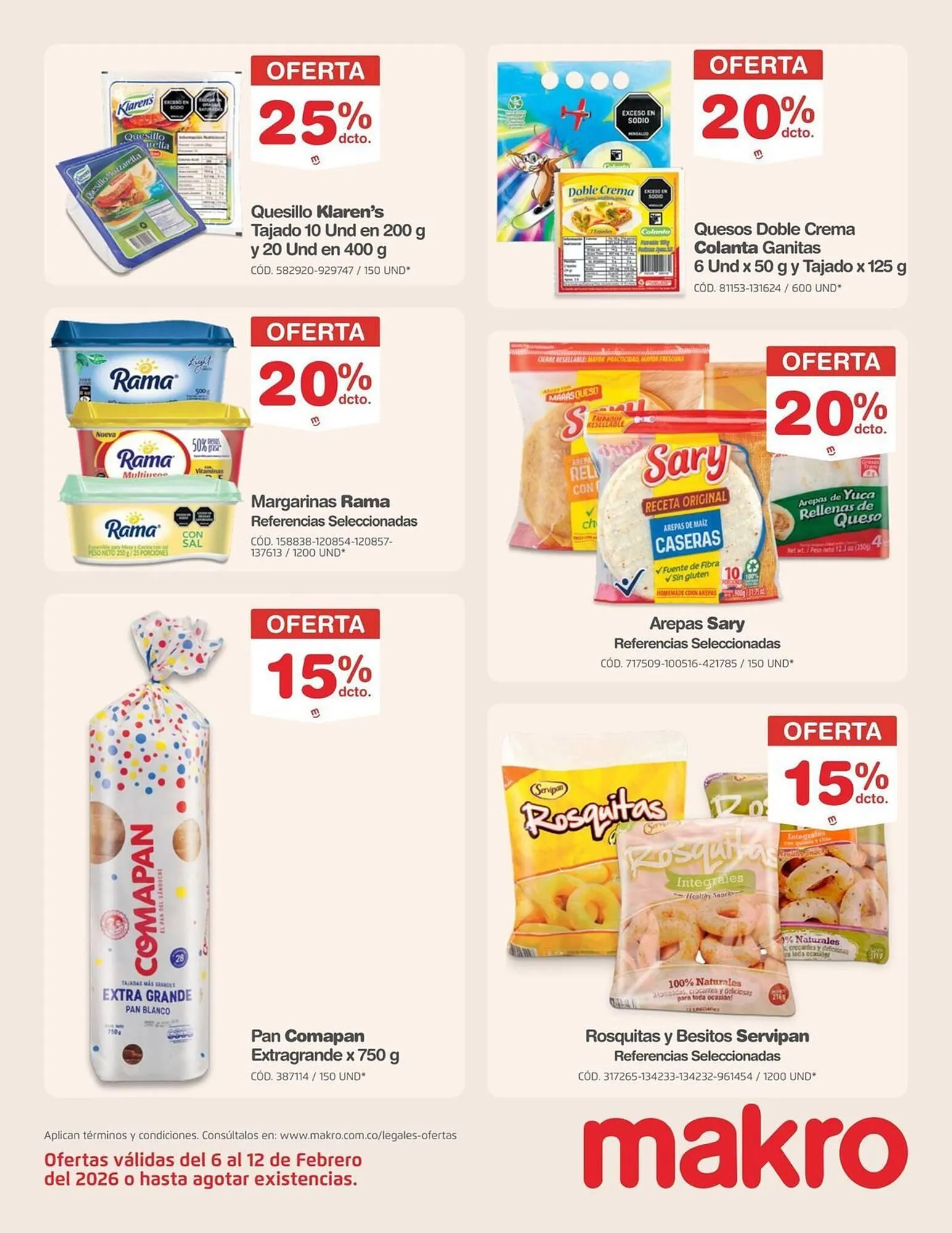 Catalogo de Catálogo Makro 6 de febrero al 12 de febrero 2026 - Pag 6